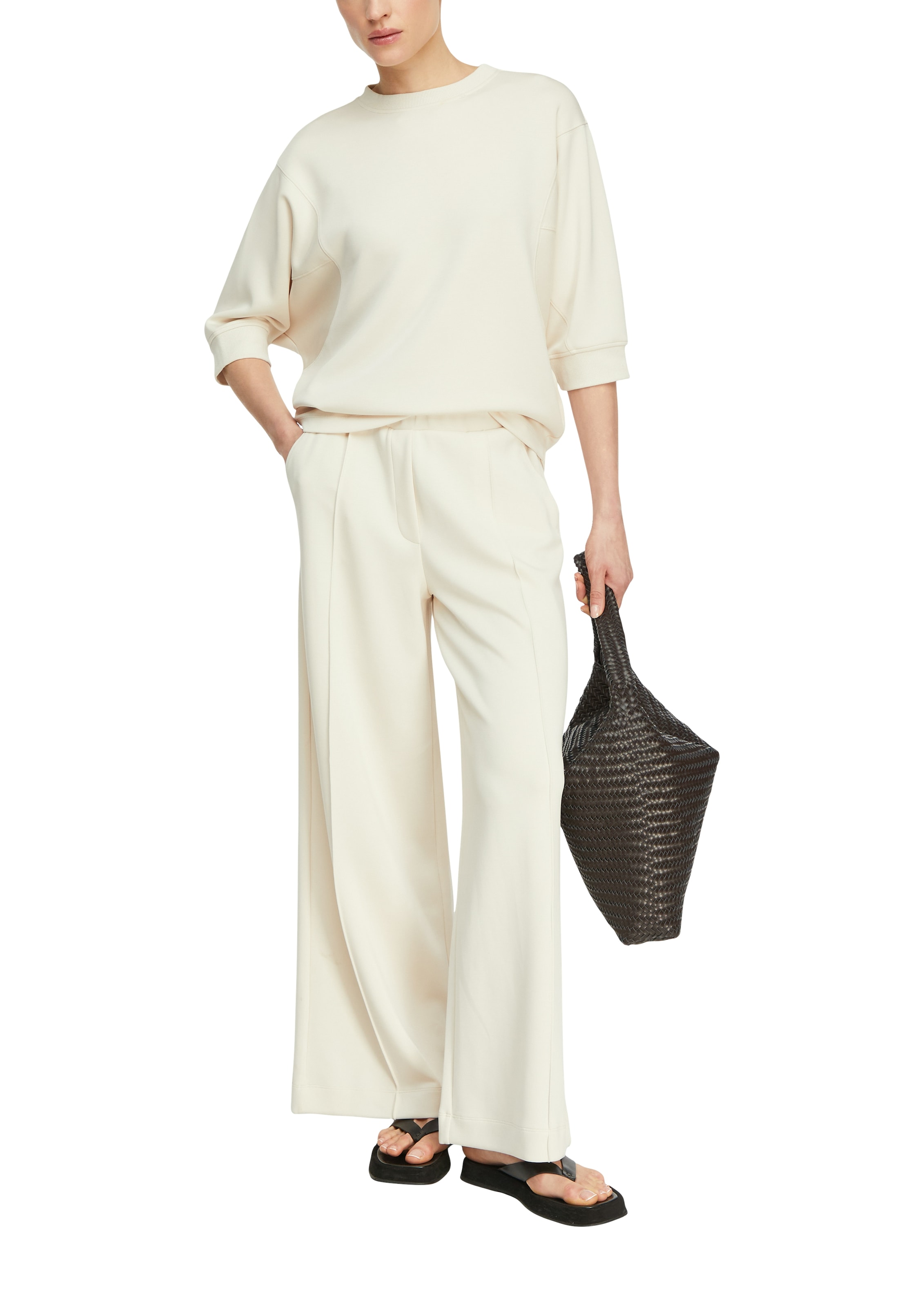 Comma Sweatshirt , mit dekorativen Nähten
