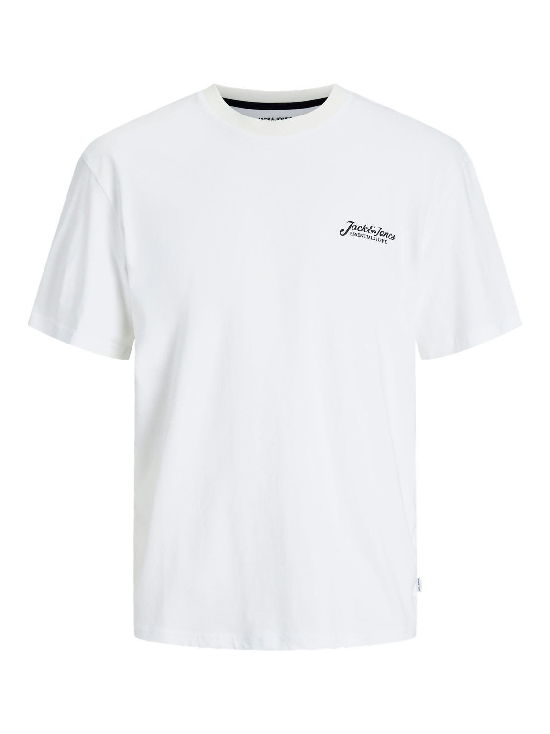 Jack & Jones T-Shirt »JJBEAU TEE SS FRONTPRINT CREW NECK«