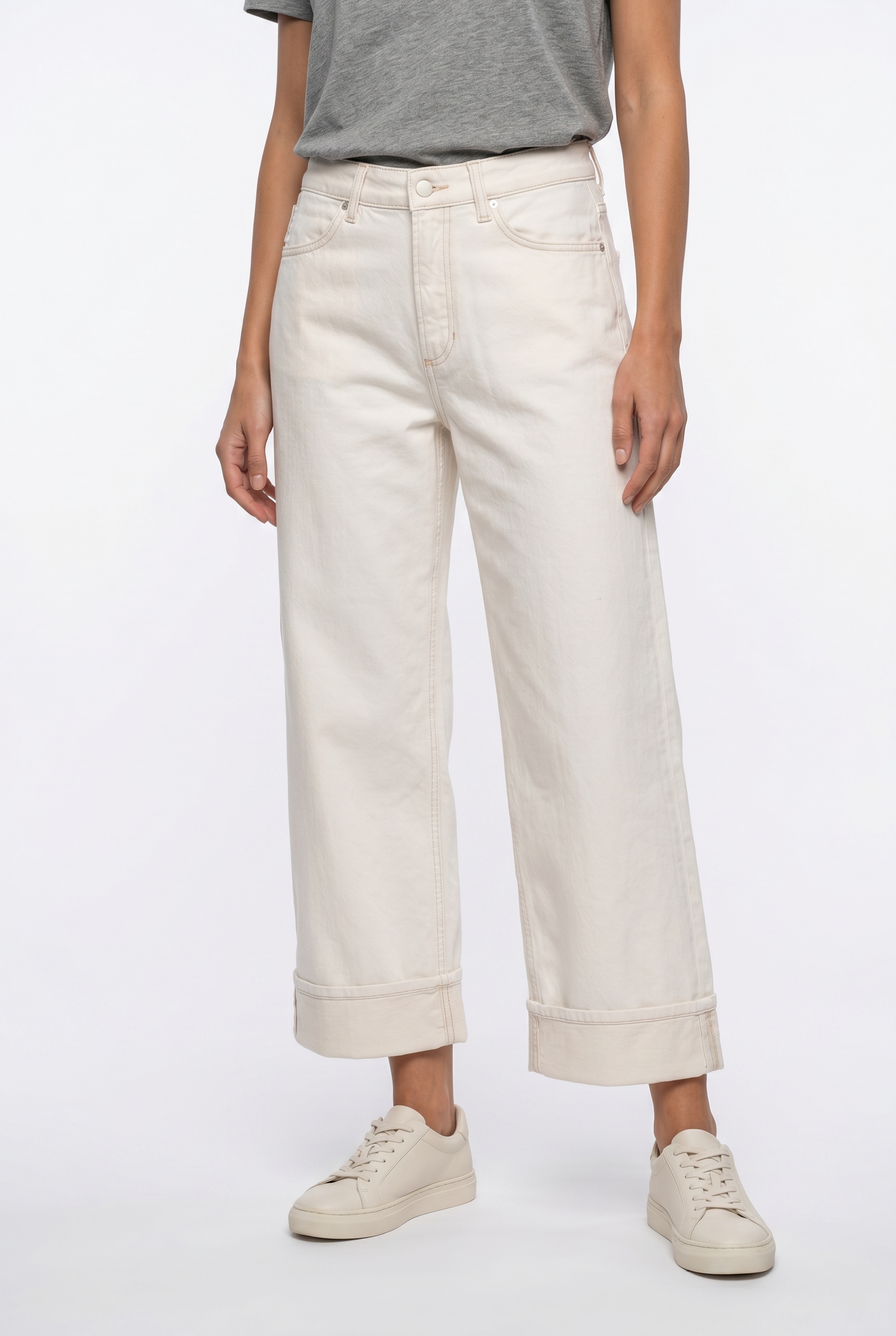 Marc O'Polo DENIM 7/8-Jeans Model Tomma wide aus hochwertigem Stretch-Denim, Hohe Taille