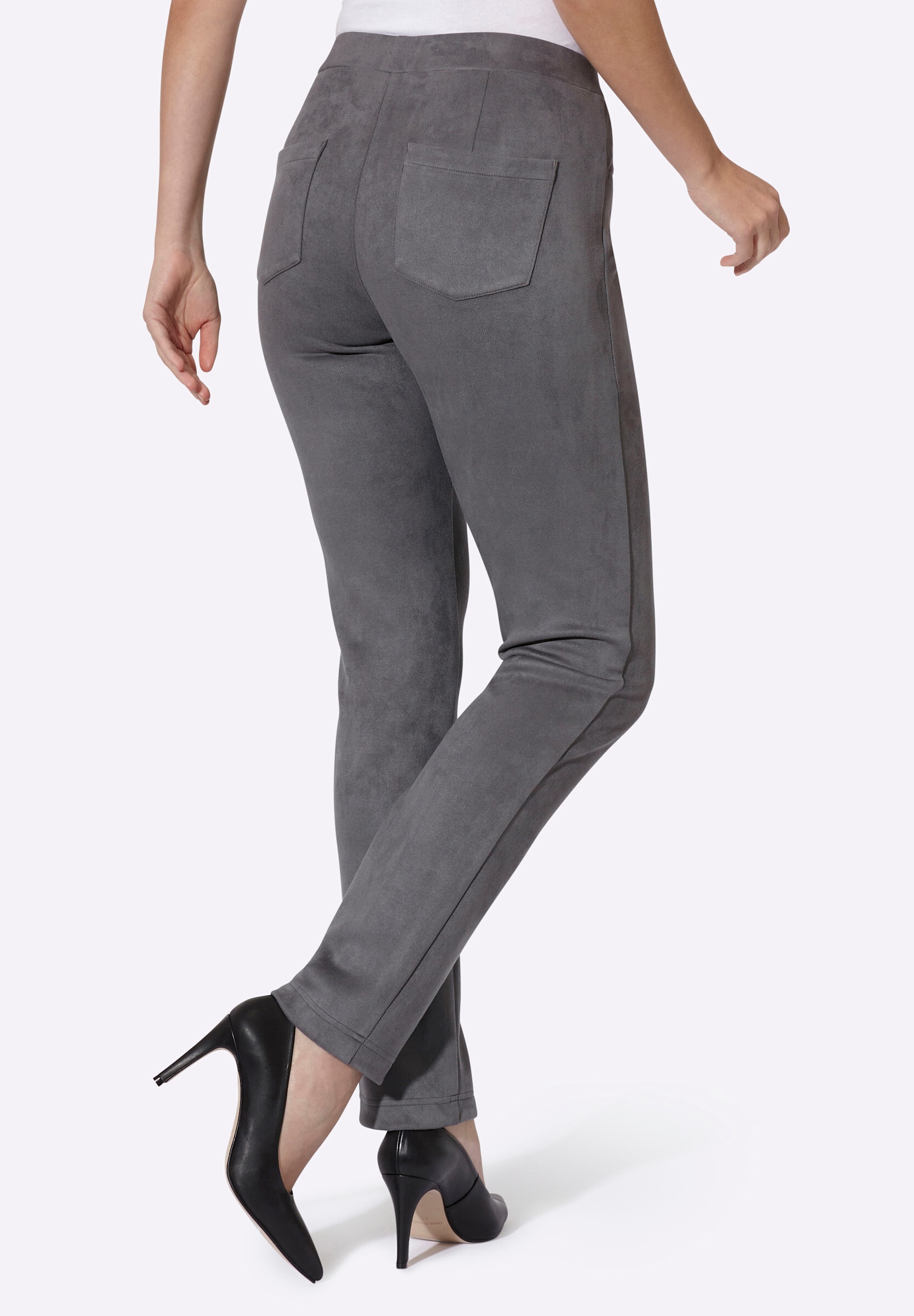 heine Schlupfhose »Velourslederimitat-Hose Schlupfhose«