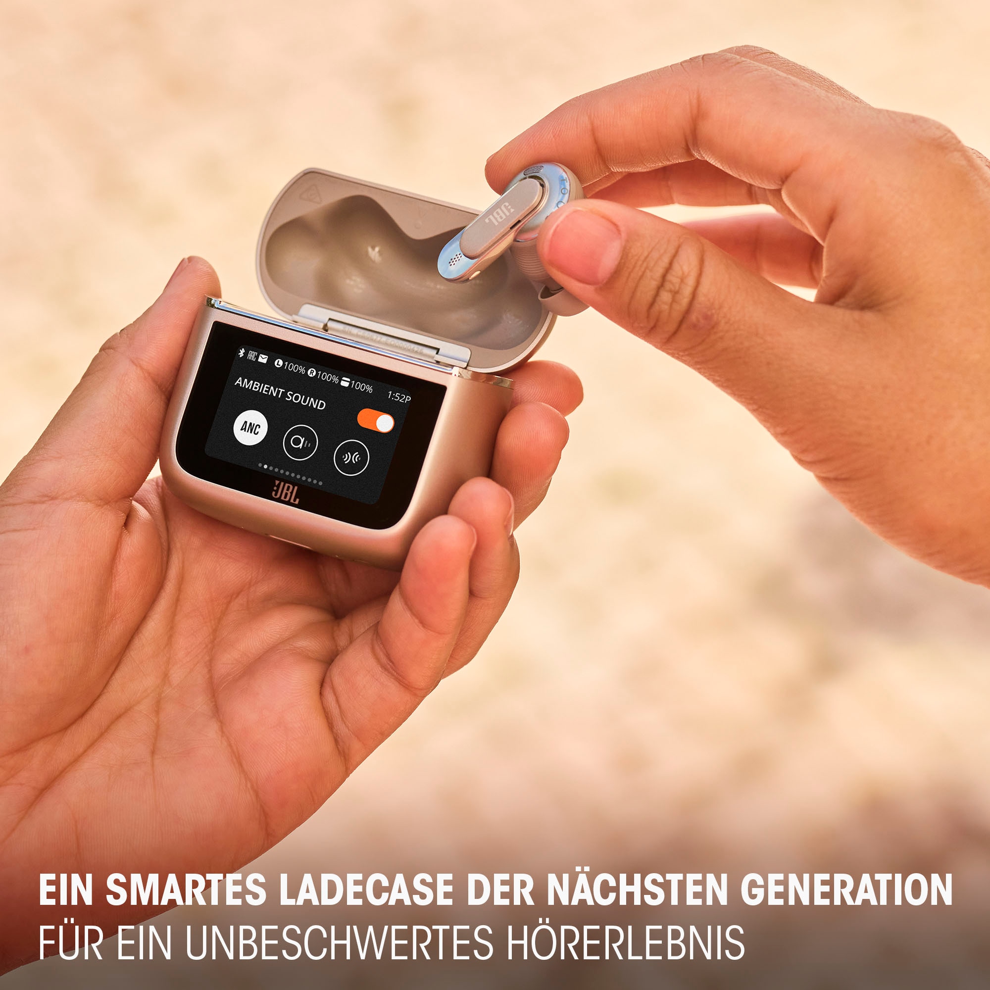 JBL wireless In-Ear-Kopfhörer »TOUR PRO 3 TWS«, A2DP Bluetooth, Active Noise Cancelling (ANC)-Stummschaltung-Freisprechfunktion