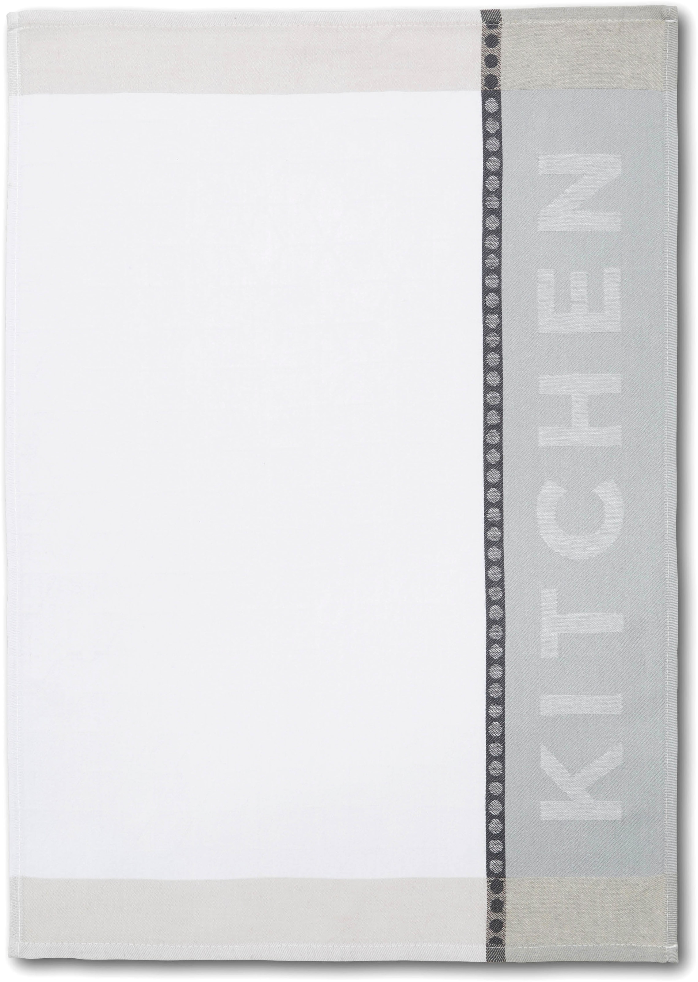Dyckhoff Geschirrtuch »HOME & KITCHEN, Maße je Tuch ca. 50x70 cm, aus 100% Baumwolle« mit zwei verschiedenen Motiven