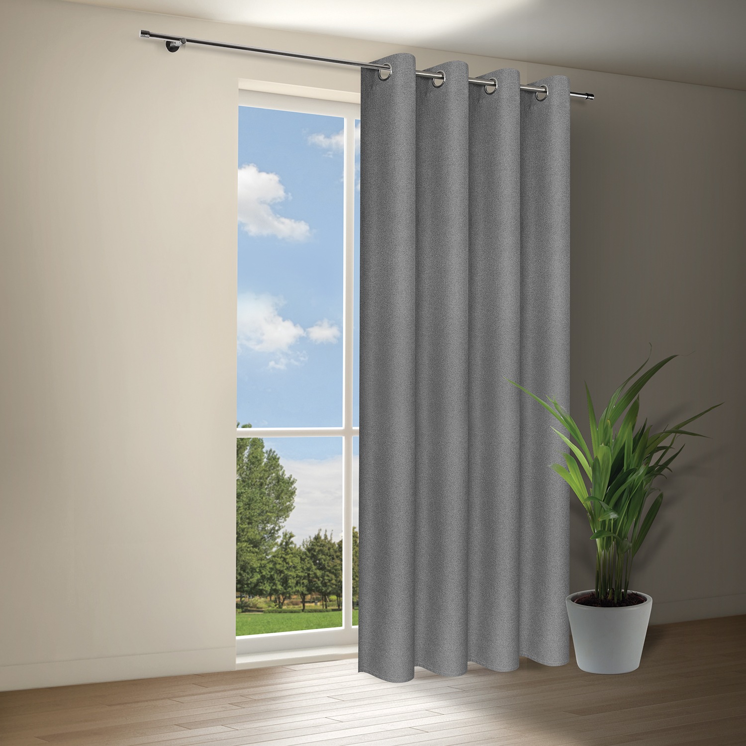 Home Living by Gerster Verdunkelungsvorhang »Carena« Ösen 1 Stk. tlg.