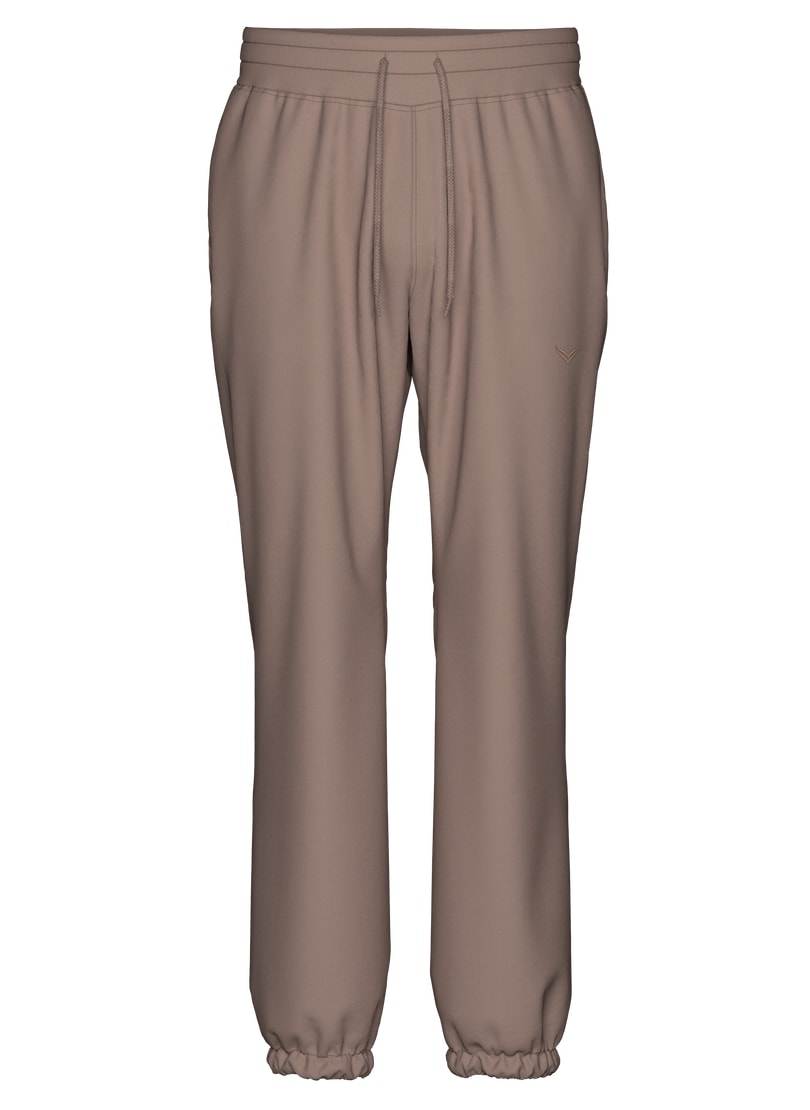 Trigema Jerseyhose »TRIGEMA Jogginghose mit Bündchen«