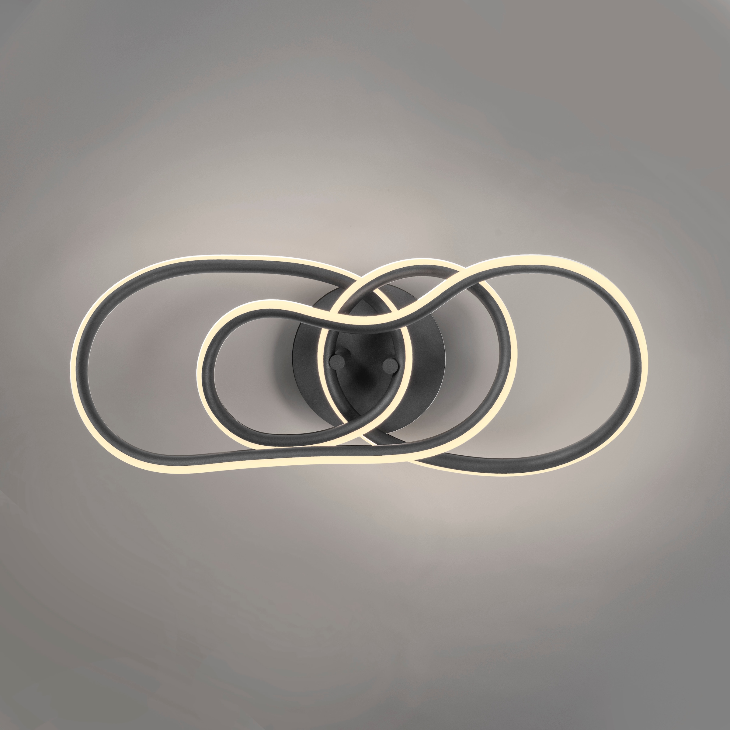 Paul Neuhaus LED Deckenleuchte »TWIST« LED-Board 1 Stk. Warmweiß Stufenlos dimmbar über Lichtschalter, Memoryfunktion