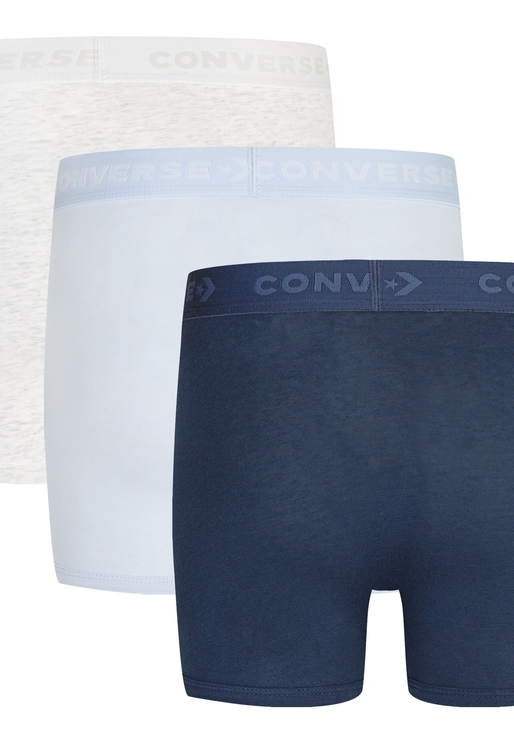 Converse Boxershorts »CHB BOYS CLASSIC 3PK BOXER BRI«, (3 St.)