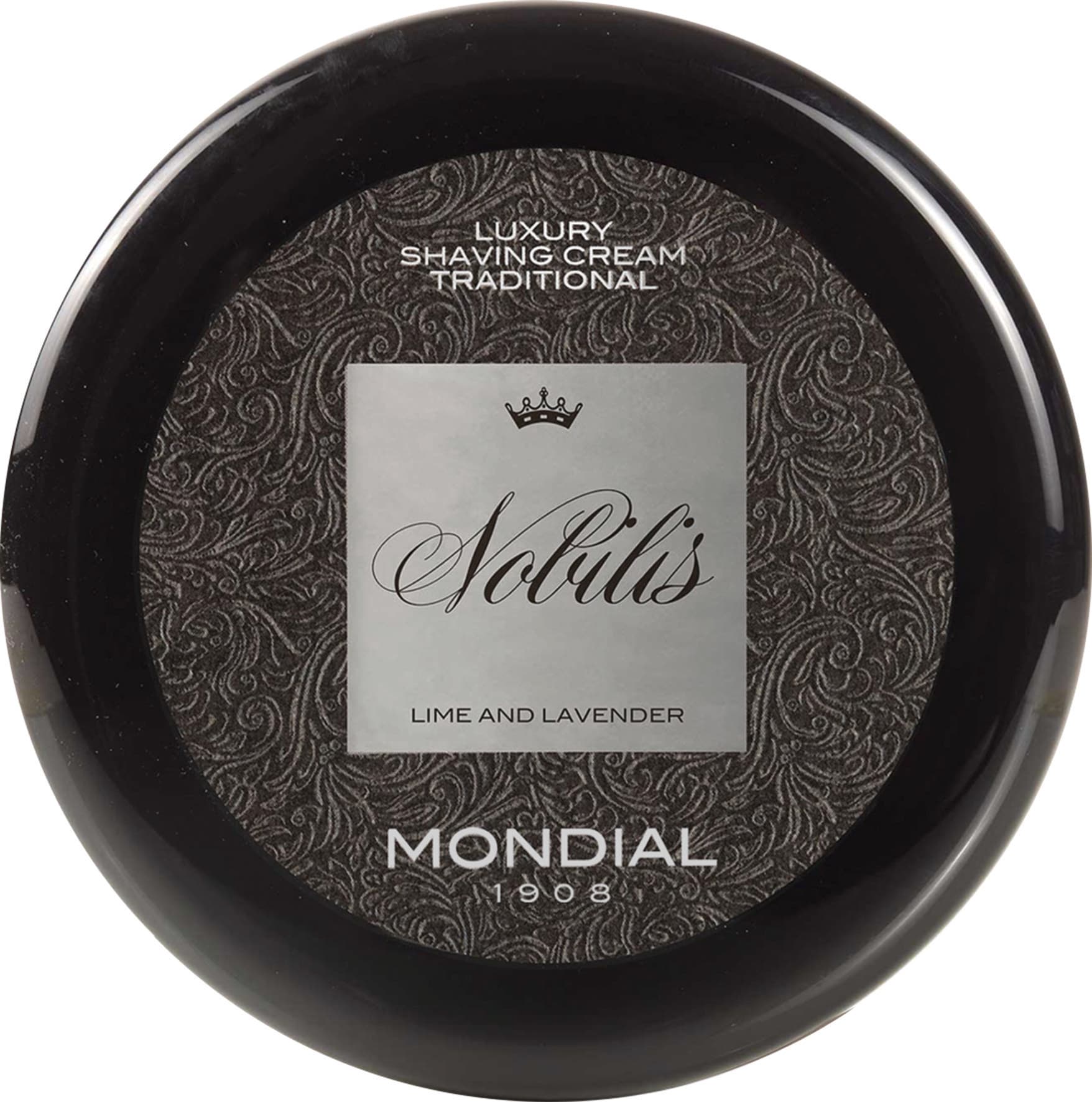 Mondial Antica Barberia Rasiercreme »Nobilis Lime and Lavender«, Elegante Rasiercreme mit luxuriösem Nobilis Duft