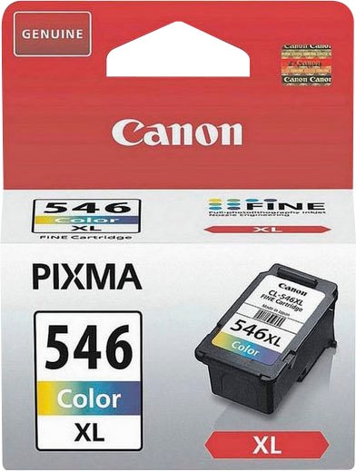 Canon Tintenpatrone »CL-546XL C/M/Y«, original Druckerpatrone 546 cyan/magenta/gelb XL