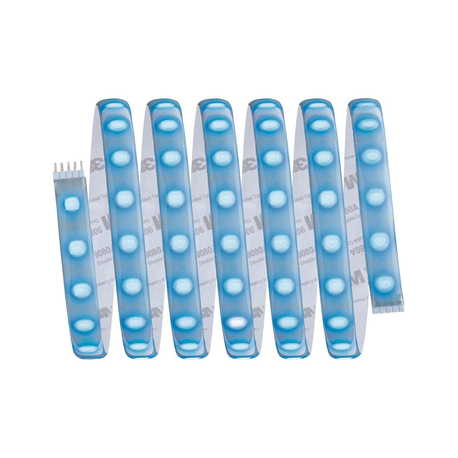 Paulmann LED-Streifen »MaxLED 500 Stripe 2,5m IP44 Cover 3000K 30W 24V Silber Kunststoff«, 1 St.-flammig