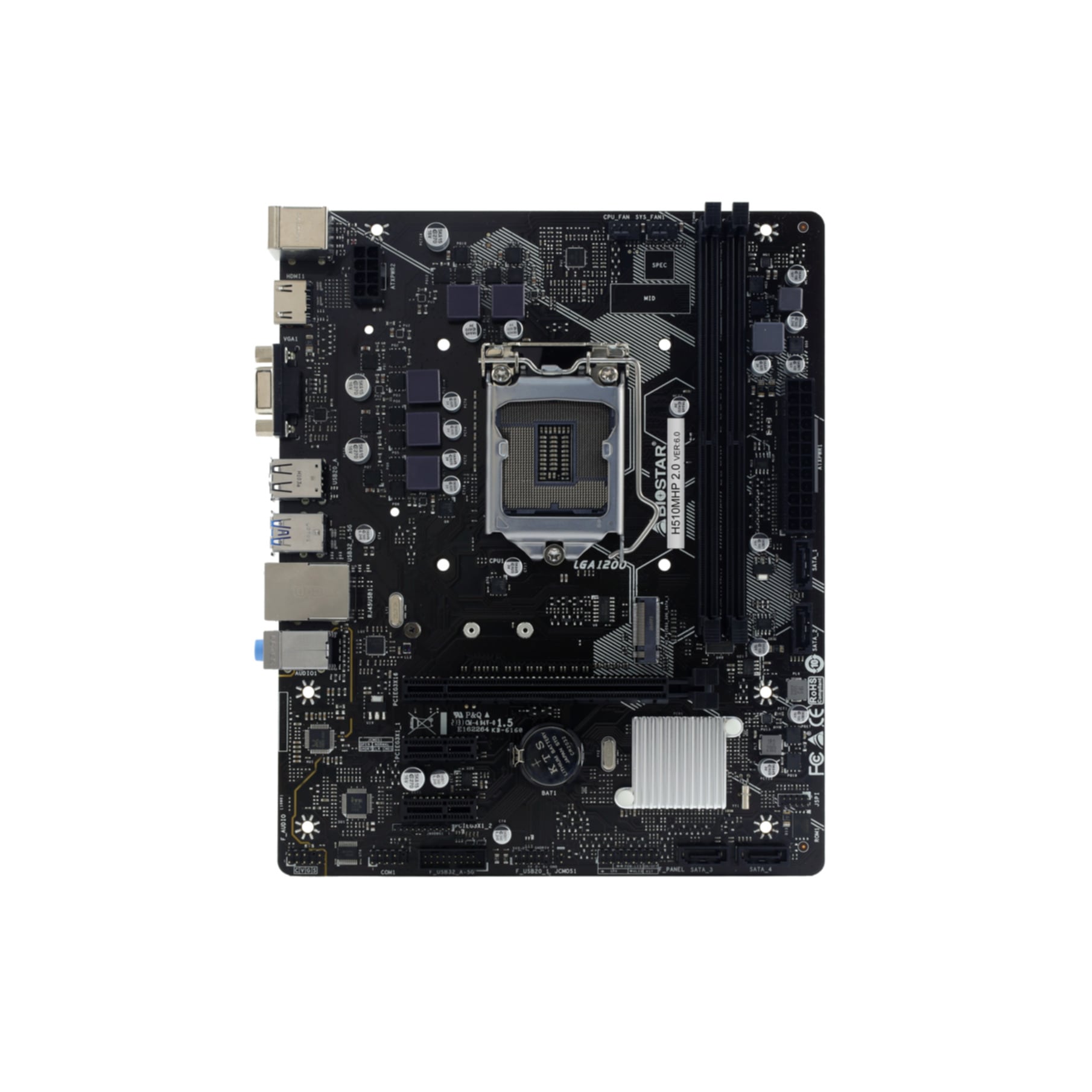 Biostar Mainboard »H510MHP 2.0«
