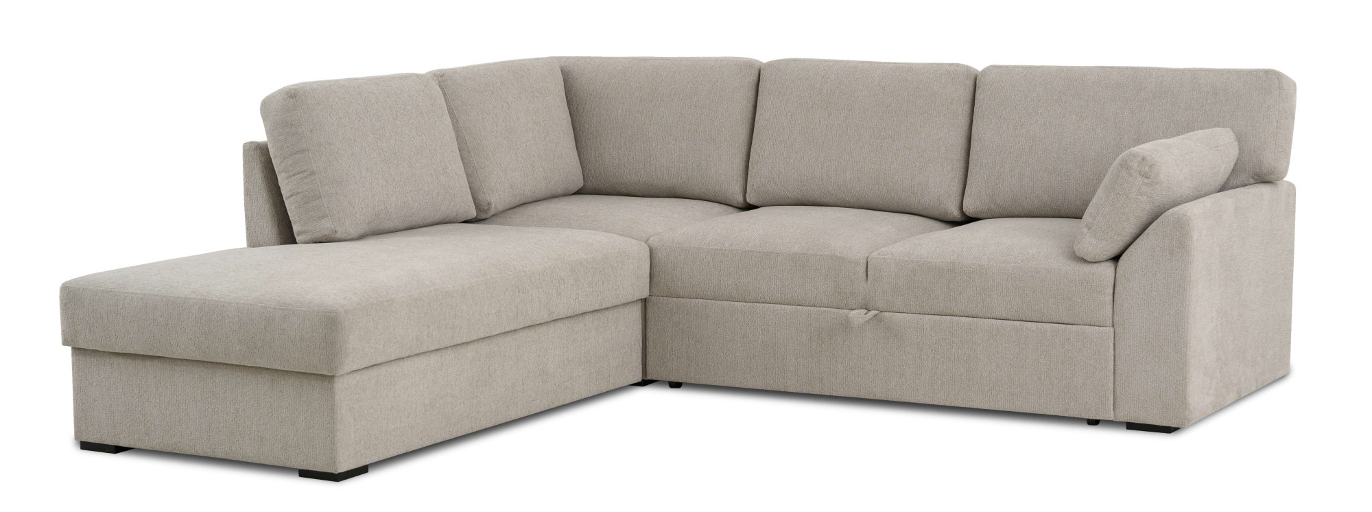 Home affaire Ecksofa »Citry«, (304 St.), Breite 242 cm, Chenille, Bettfunktion, Bettkasten, L-Form