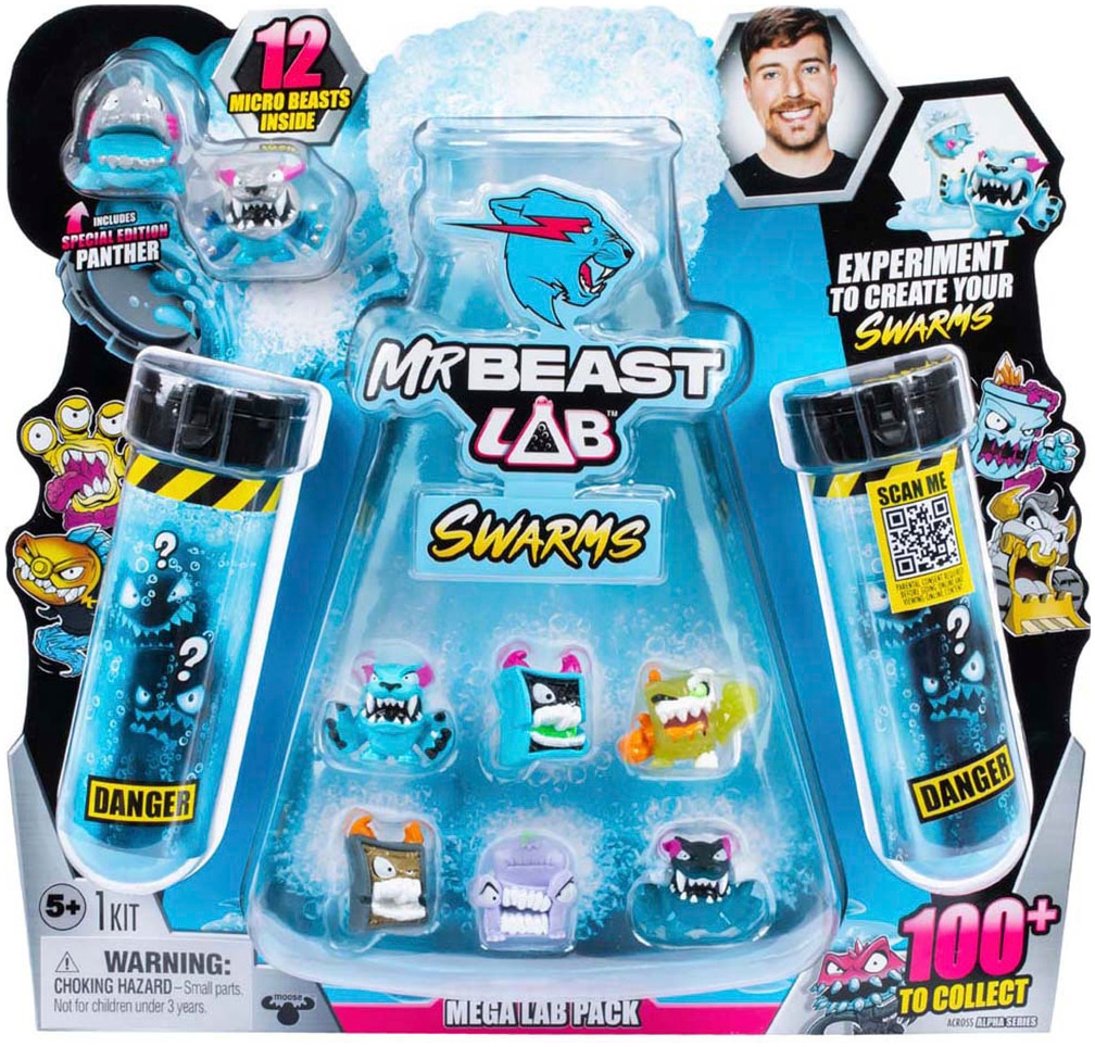 Spielfigur »MrBeast Lab Swarms Mega Lab«, sortierte Lieferung