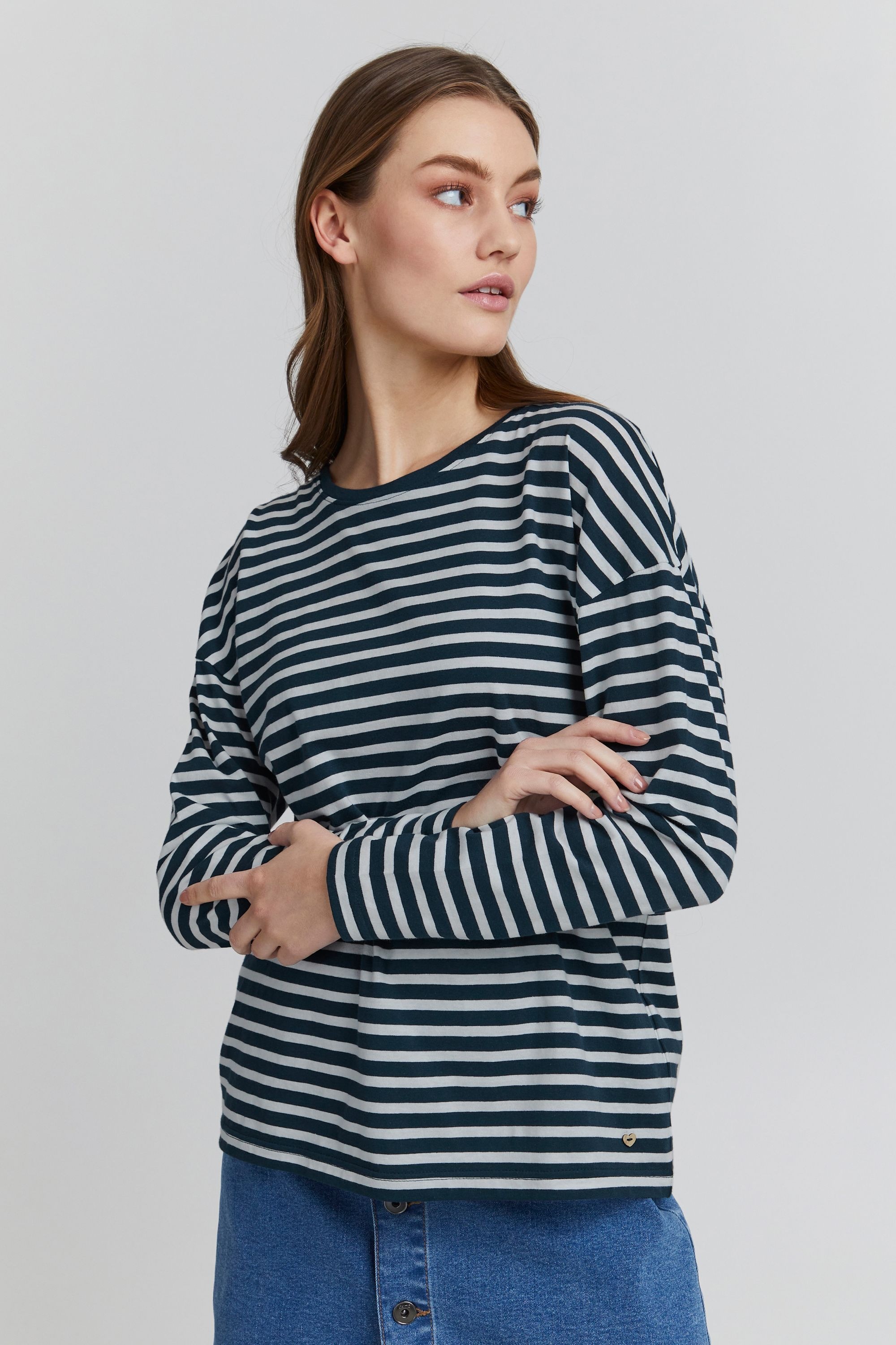 OXMO Langarmshirt »Langarmshirt OXStefka«