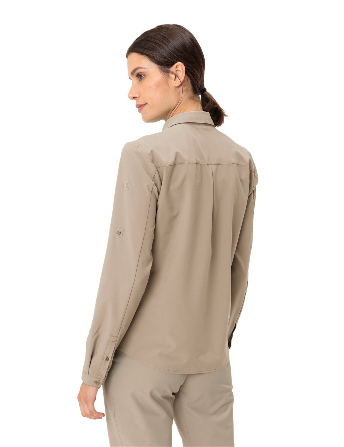 VAUDE Langarmshirt »WOMEN'S ROSEMOOR LS SHIRT IV« Langarm, für Trekking und Wandern, leicht und atmungsaktiv