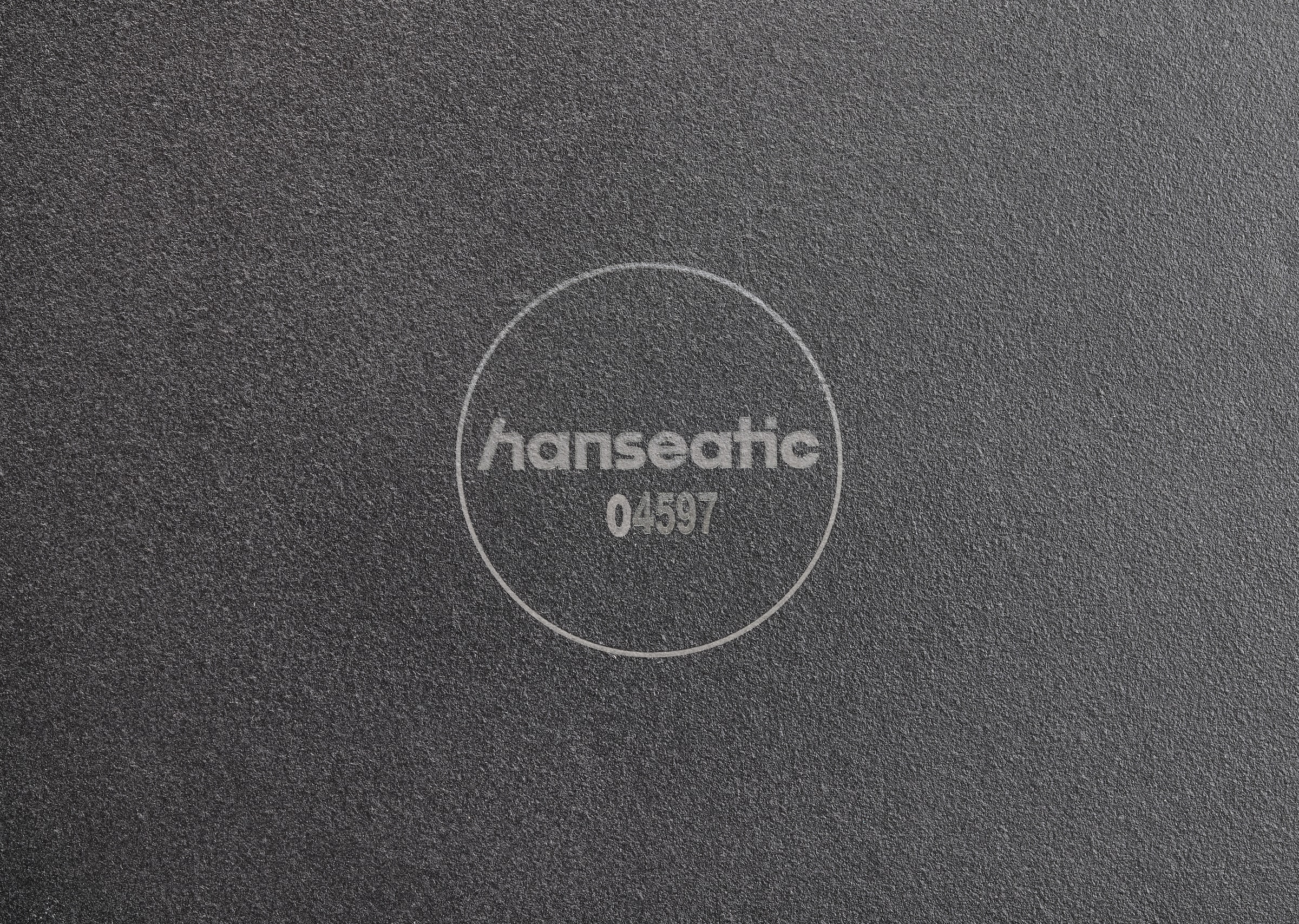 Hanseatic Grillpfanne »hanseatic« Gusseisen 2 Stk. tlg. inkl. Steakpresse und Griffschutz für Induktion