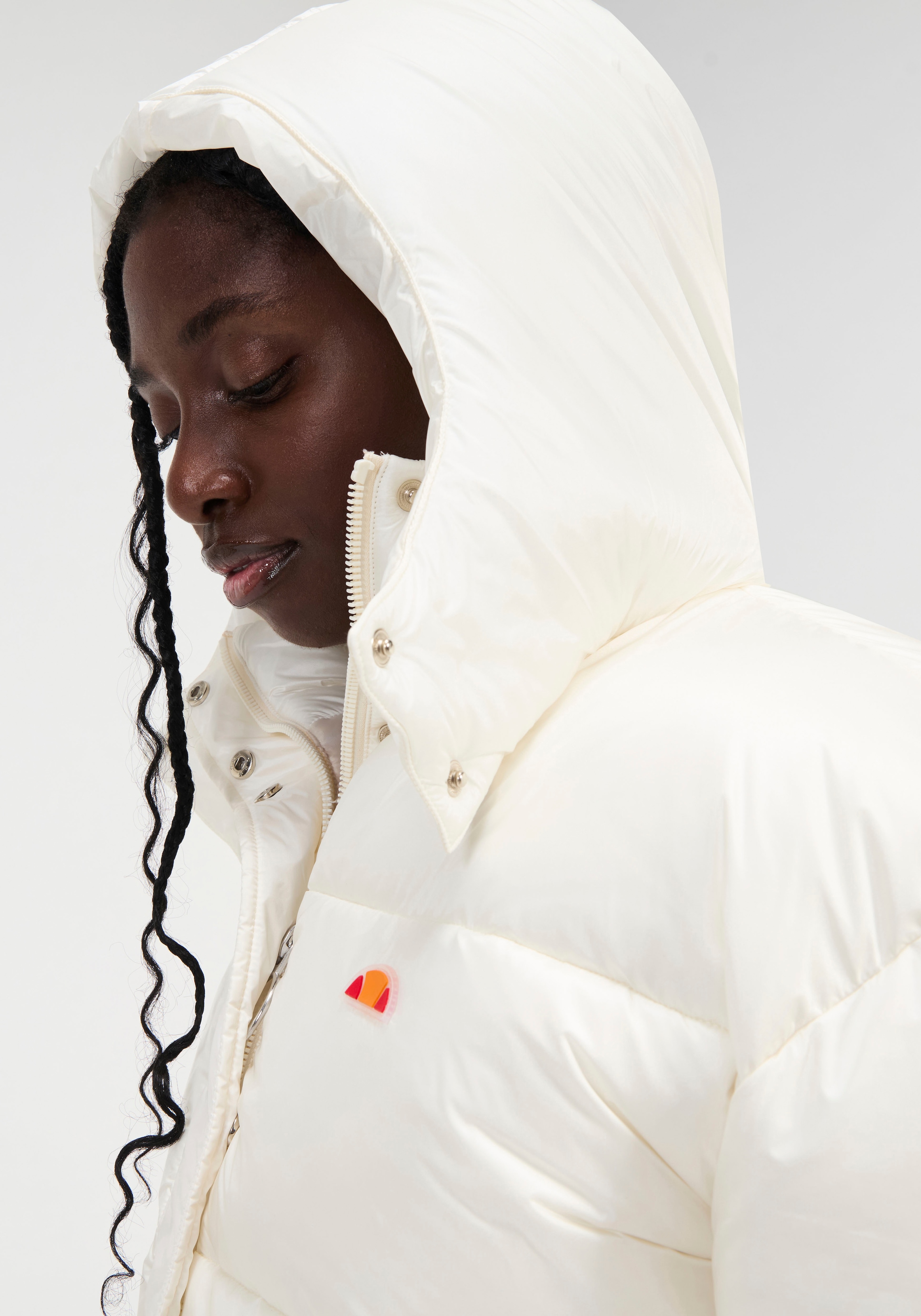 Ellesse Steppjacke »SCHWIMMBAD PADDED JACKET«, mit Kapuze