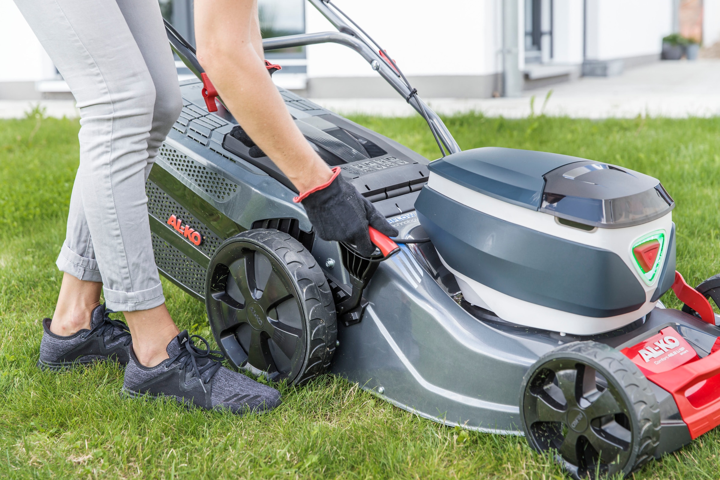 AL-KO Akkurasenmäher »36 V ENERGY FLEX 46.2 Li SP-W Comfort« 46 cm Schnittbreite,  inkl. 2 Akku und Ladegerät