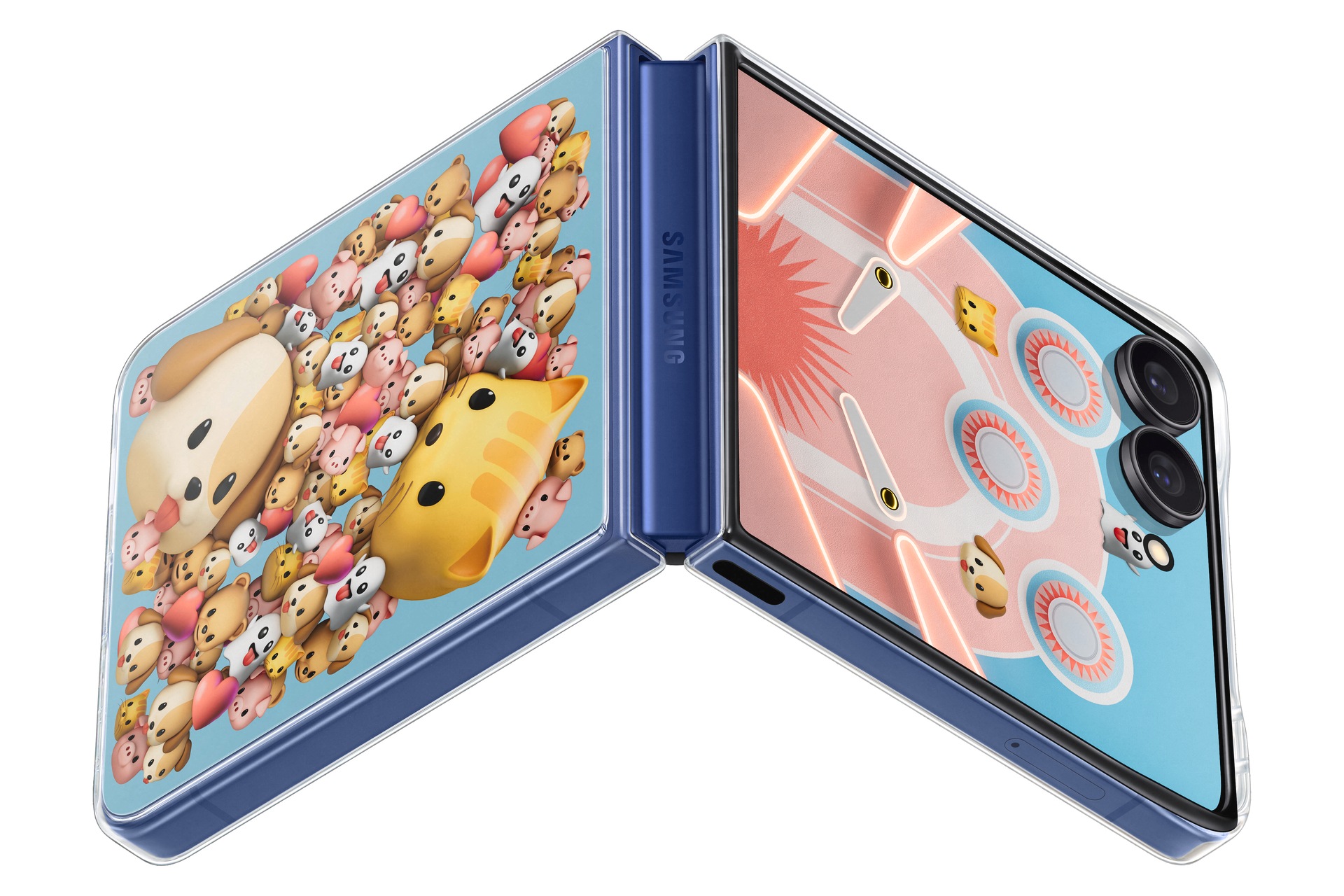 Samsung Handyhülle »Flipsuit Case für Samsung Galaxy Z Flip7«, Samsung Galaxy Z Flip7, Backcover, Schutzhülle, Handyschutzhülle, Case, Schutzcase, stoßfest