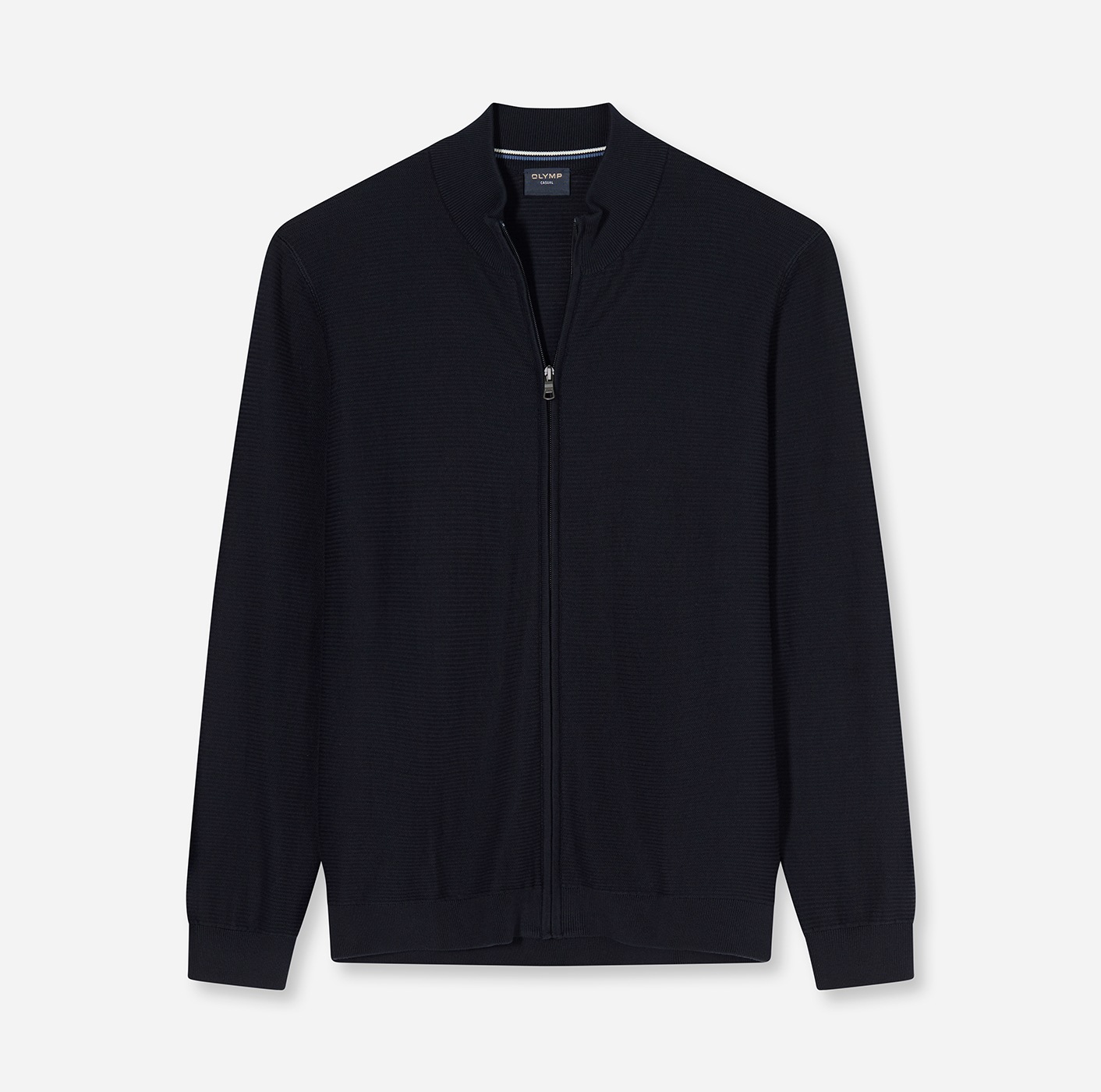 OLYMP Strickjacke Stehkragen, regular fit