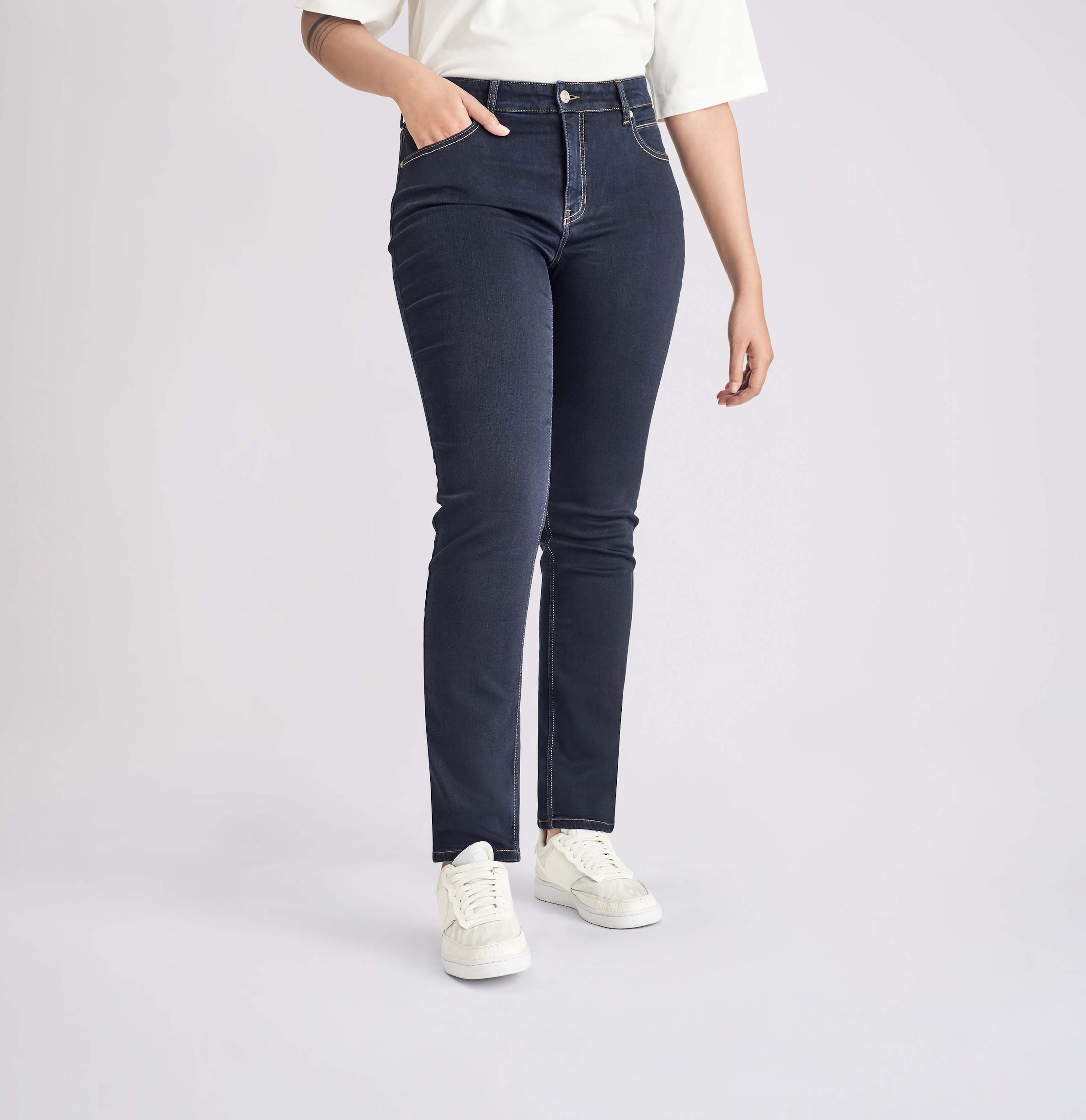 MAC Stretch-Jeans »Melanie«, Gerade geschnitten