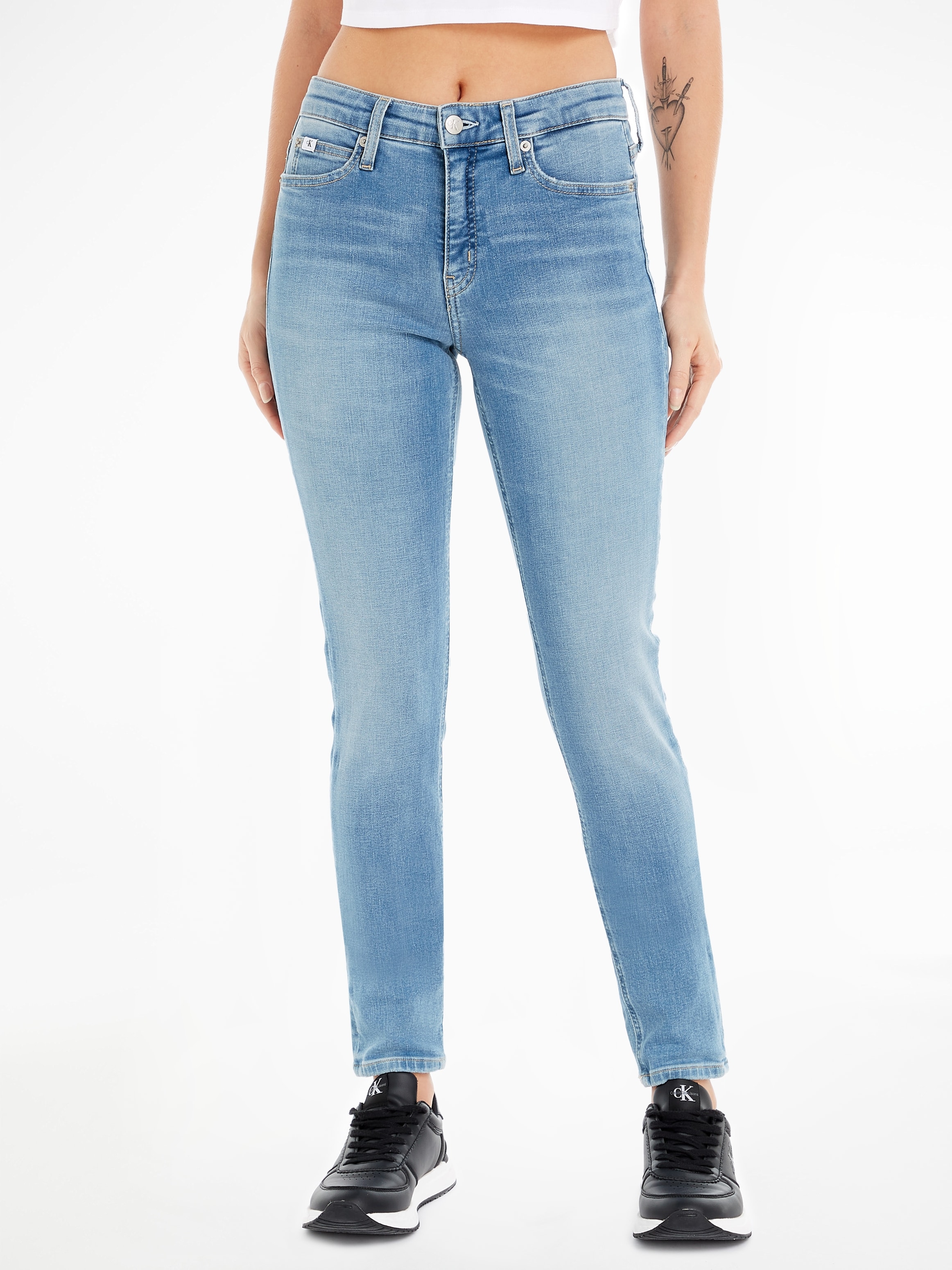 Skinny-fit-Jeans »MID RISE SKINNY«