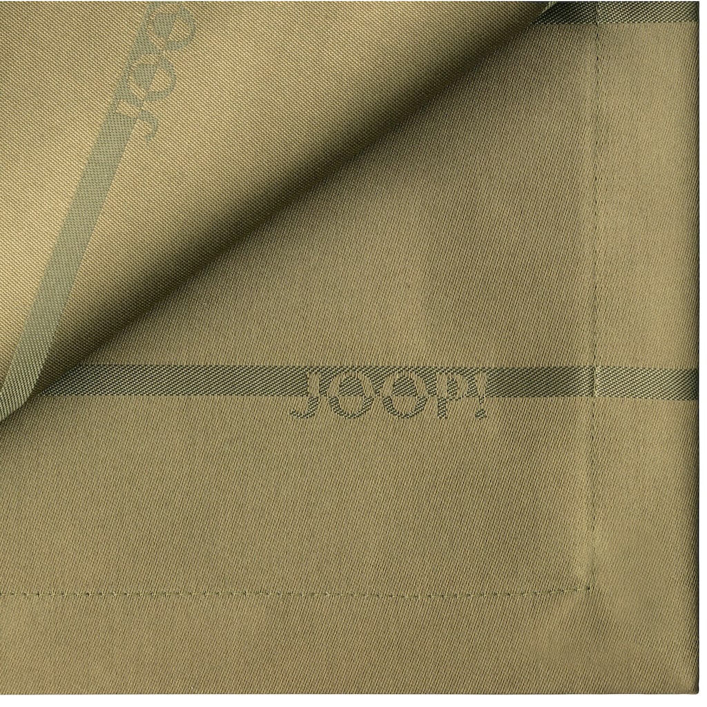JOOP! Tischläufer »LOGO STRIPES«, (1 St.), mit elegantem JOOP! Logo-Muster im Streifen-Design, 50x160 cm