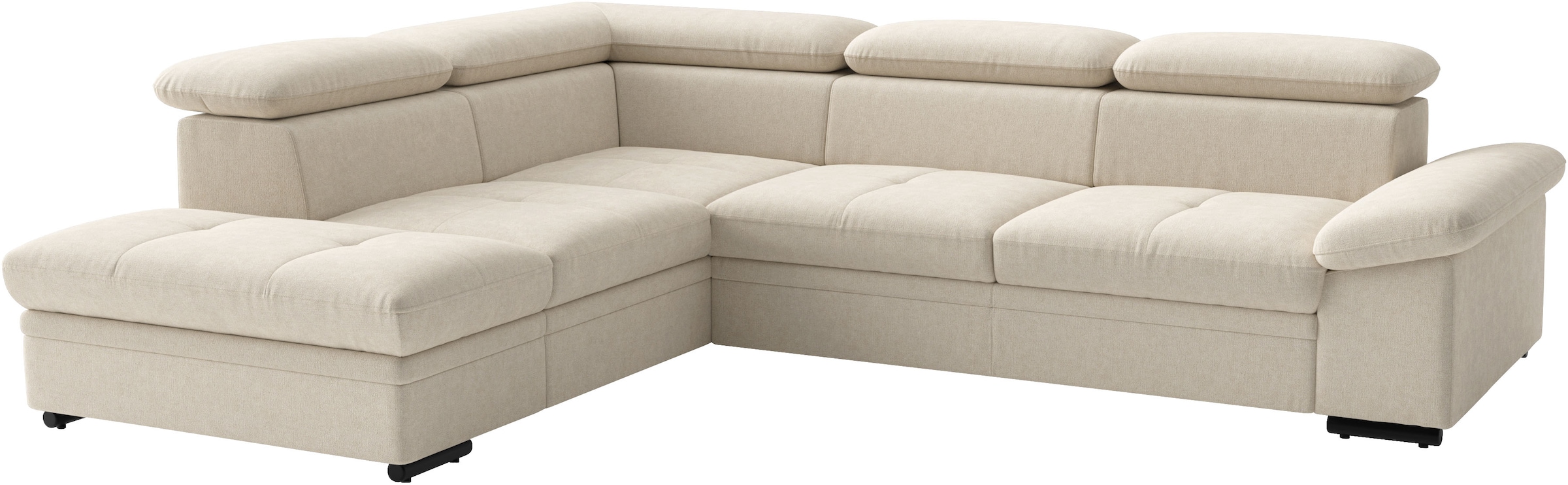 sit&more Ecksofa »Viola, L-Form, B. 249 cm« optional Schlaffunktion