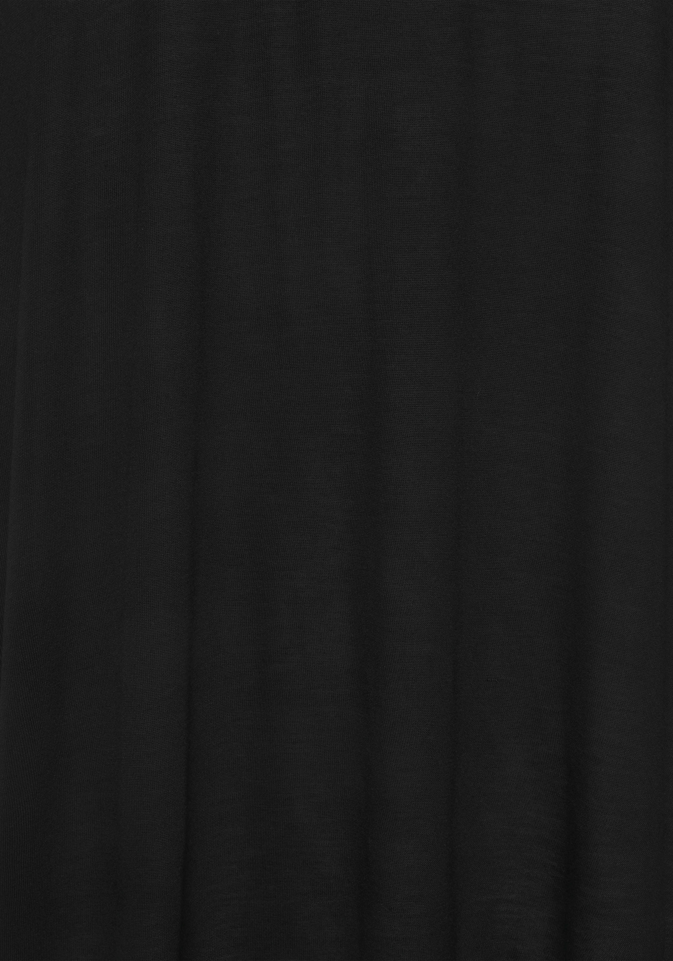 LASCANA Jerseykleid, mit Rückenausschnitt, Sommerkleid mit Cut-Outs, Basic