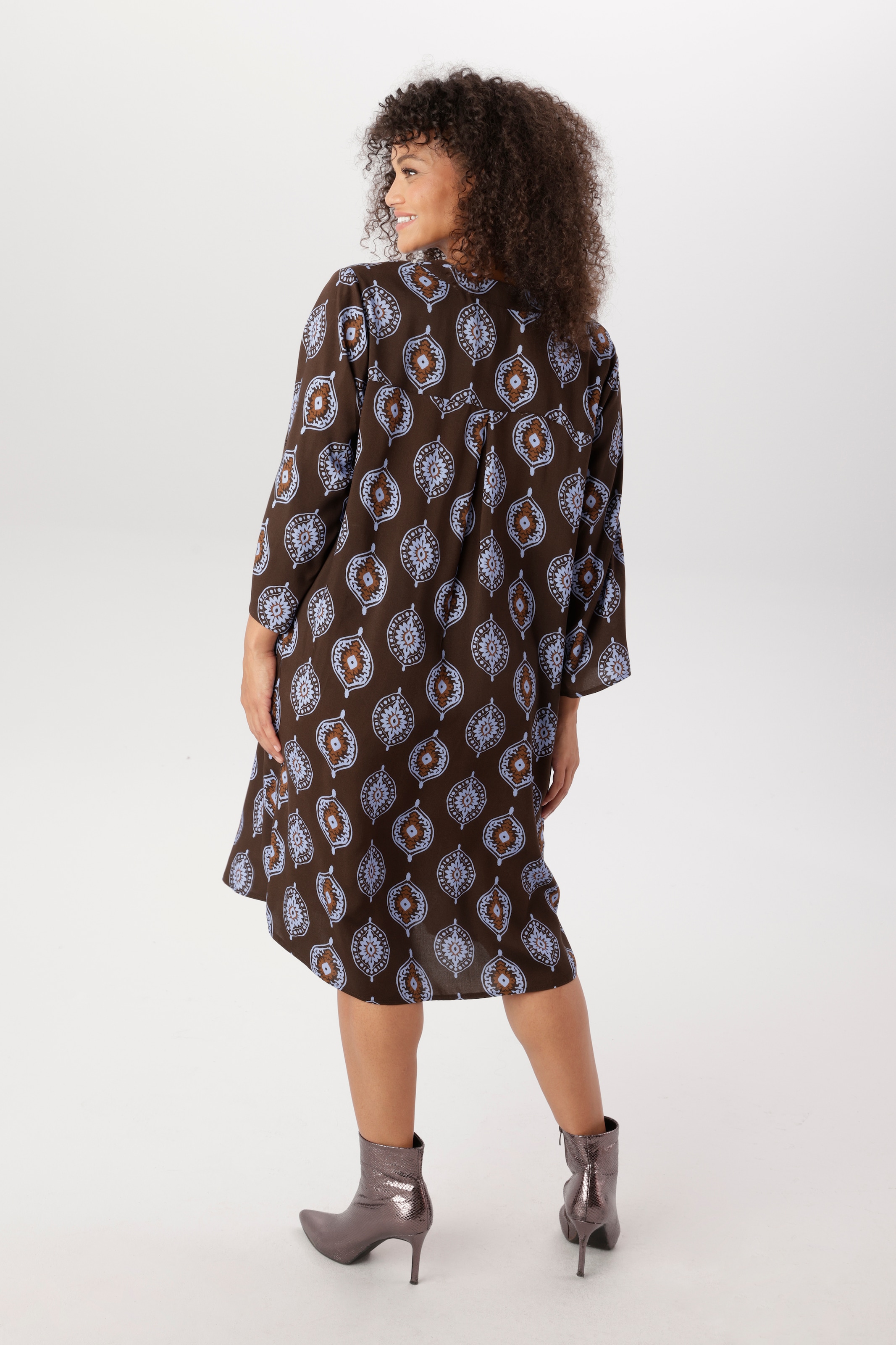 Aniston PLUS Druckkleid aus weich fallender Viskose - NEUE KOLLEKTION