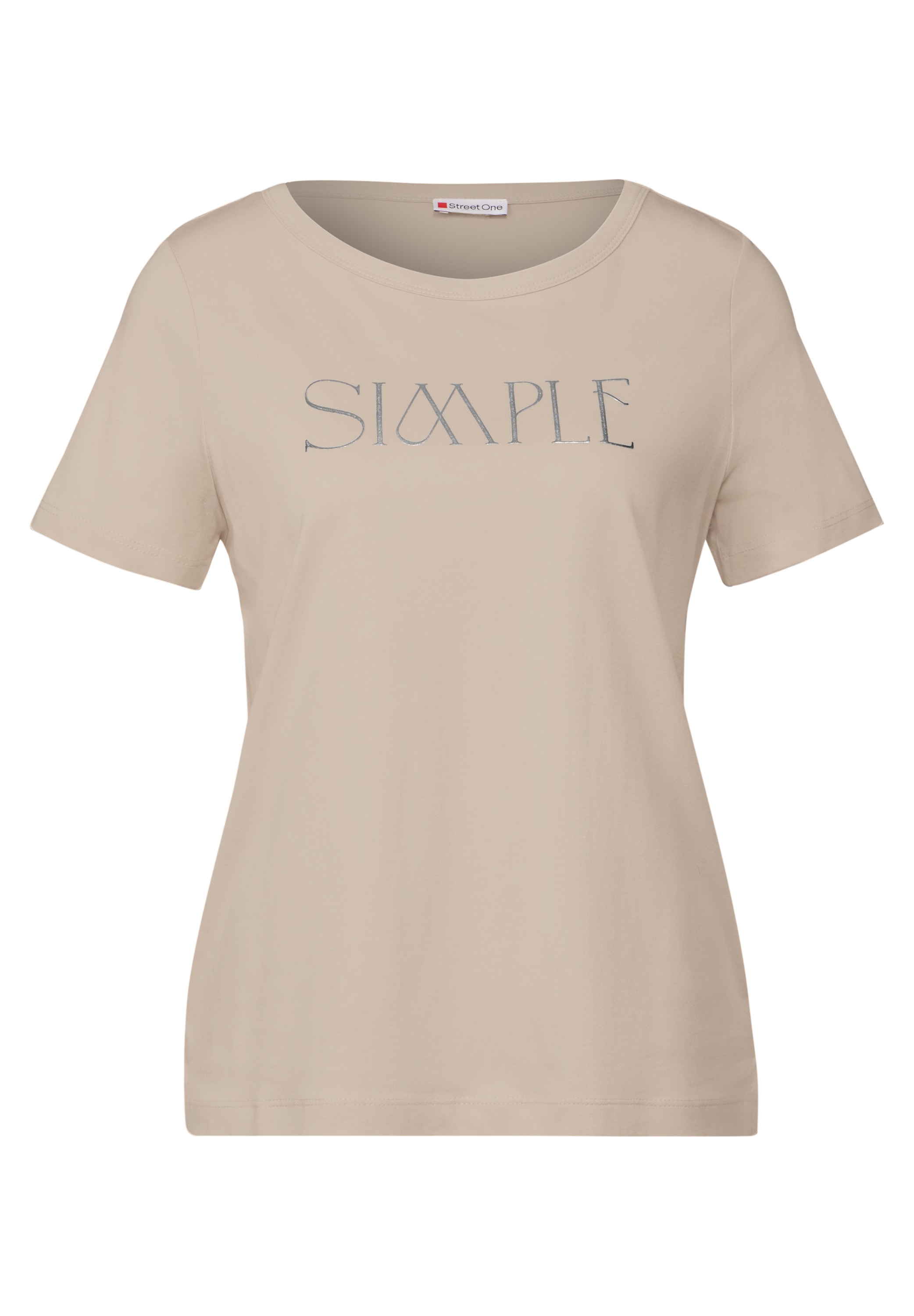 STREET ONE T-Shirt, mit Wording-Print