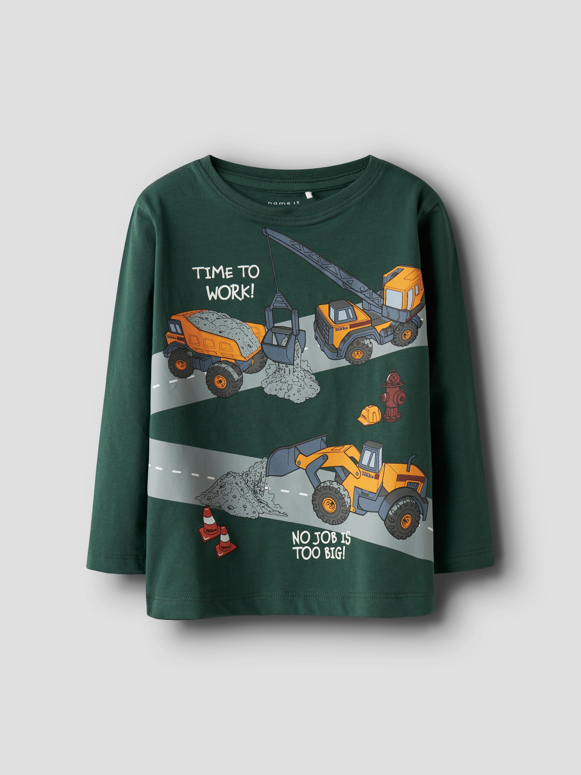 Name It Langarmshirt »NMMOFEK TONKA LS NREG TOP CPLG«