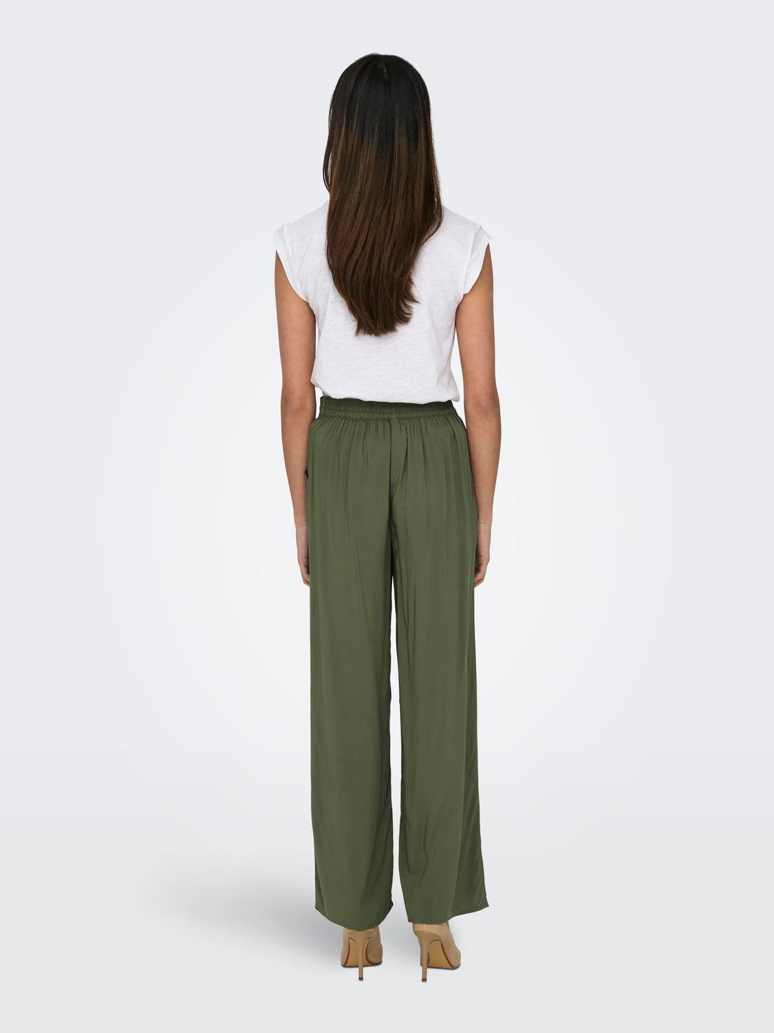 ONLY Palazzohose »ONLNOVA LIFE PALAZZO PANT SOLID PTM«, Sommerhose