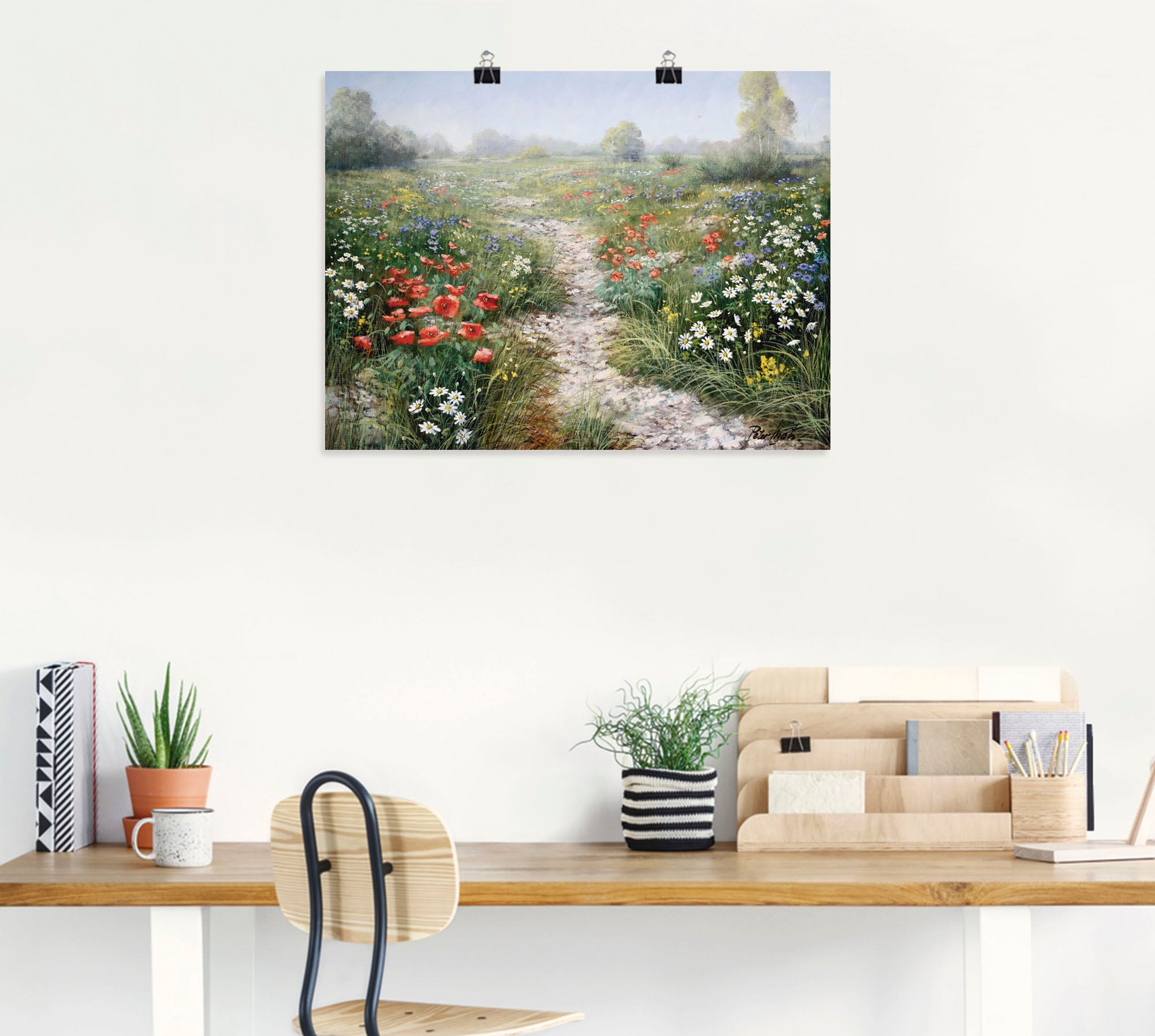 Artland Wandbild »Dichte der Natur« Blumenwiese 1 Stk. tlg. als Leinwandbild, Poster in verschied. Größen