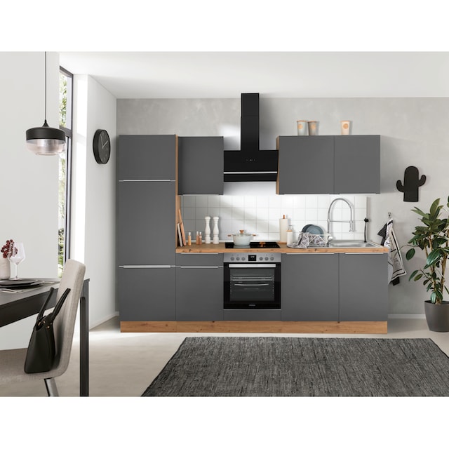 RESPEKTA Küchenzeile »Safado aus der Serie Marleen«, hochwertige  Ausstattung wie Soft Close Funktion, Breite 280 cm bequem bestellen