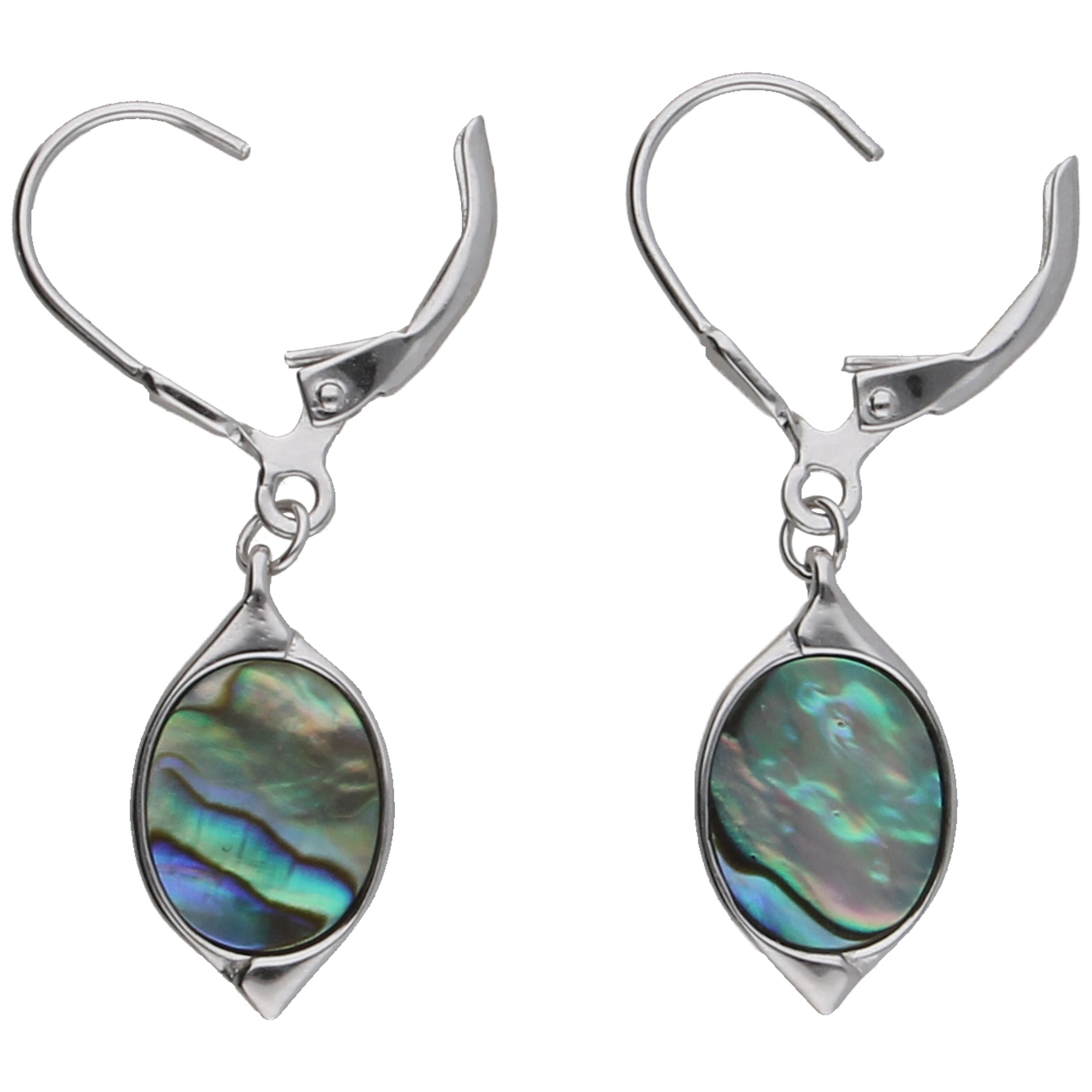 Smart Jewel Paar Ohrhänger »Ohrhänger mit Abalone, Silber 925«
