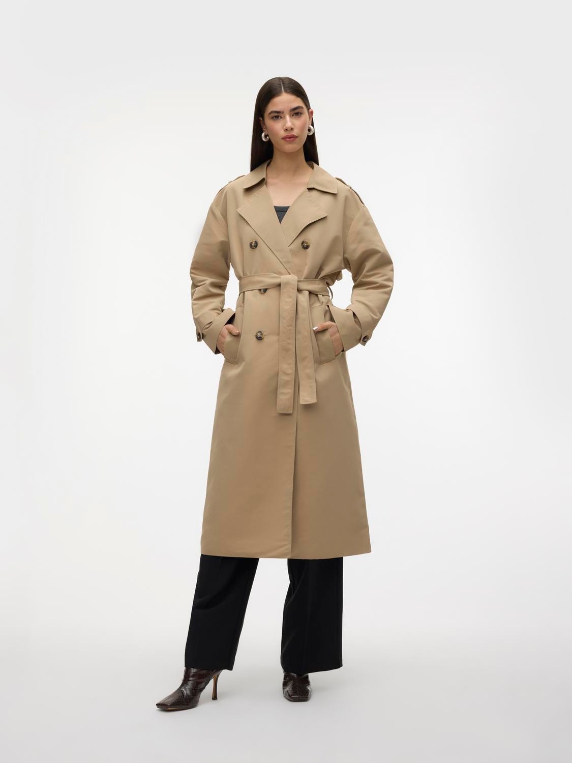 Vero Moda Trenchcoat »VMCHLOE LONG TRENCHCOAT GA NOOS«