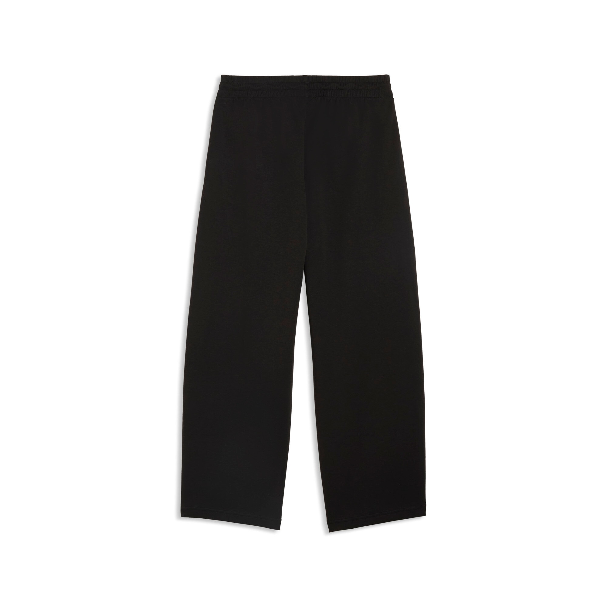 PUMA Trainingshose »HER RELAXED DK BARREL LEG PANTS«  mit Eingrifftaschen, unifarben, Relaxed Fit, normale Leibhöhe