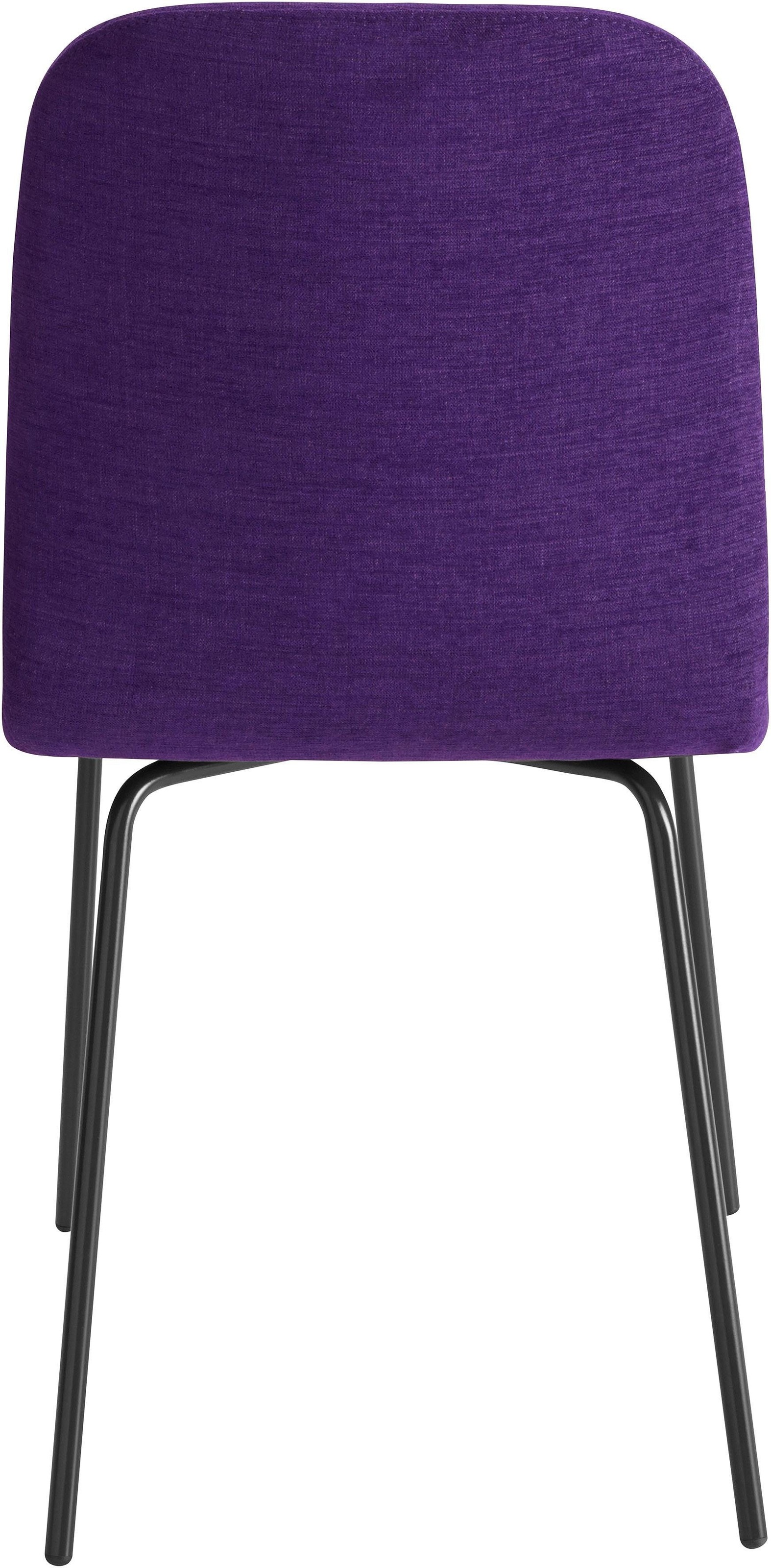 Places of Style Stuhl »Ciao«, (Set), 2 St., Webstoff, in zwei verschiedenen  Bezugsqualitäten, Metallbeine, Sitzhöhe 46 cm bequem kaufen | Stühle