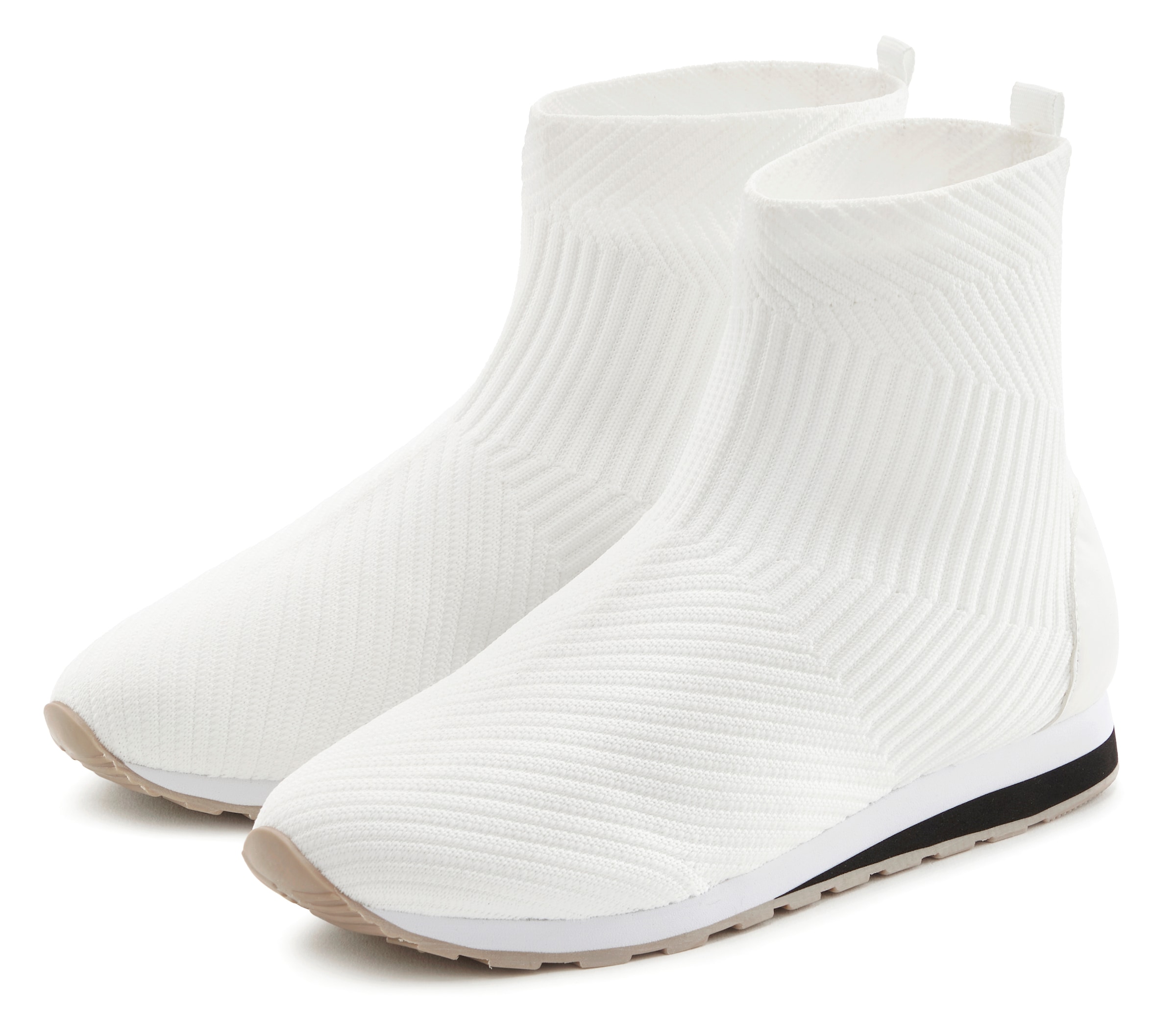 Vivance Sneaker, aus elastischem Material, zum Reinschlüpfen VEGAN