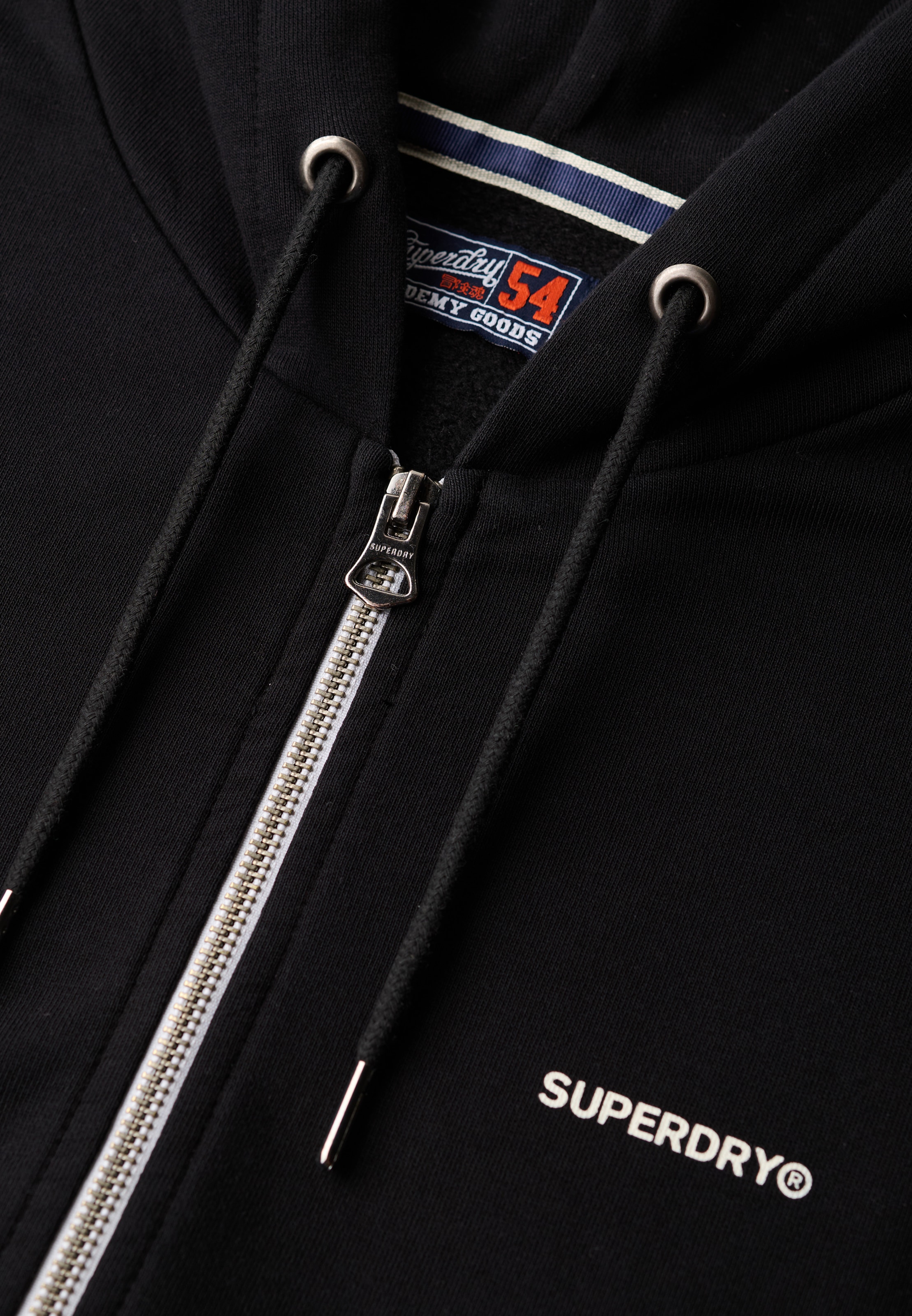 Superdry Kapuzensweatjacke »PLAIN ZIP HOOD«