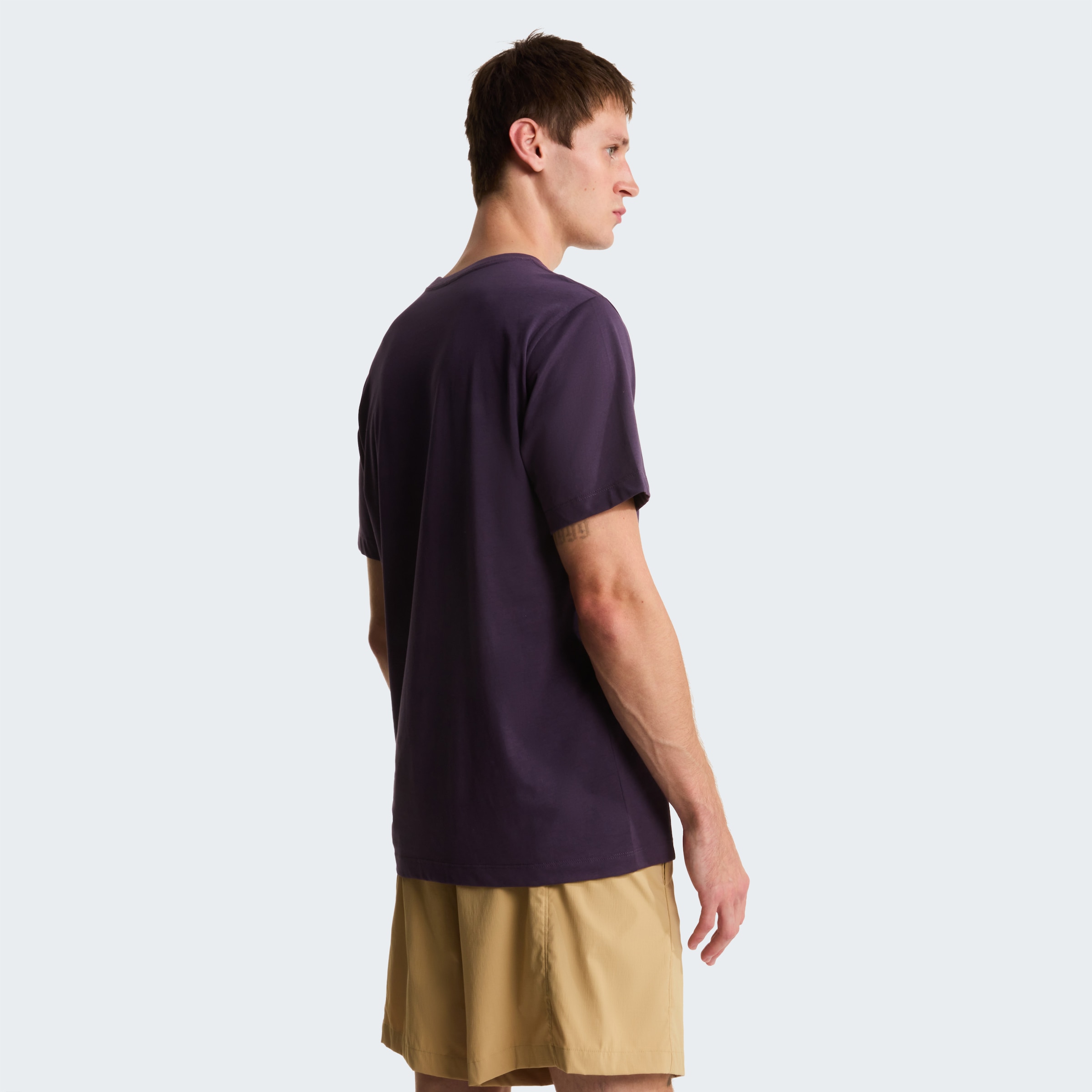 The North Face T-Shirt »M EVOLUTION SIMPLE DOME REGULAR SHORT SL« normale Passform, Kurzarm, für den Alltag, aus Poly-Baumwolle