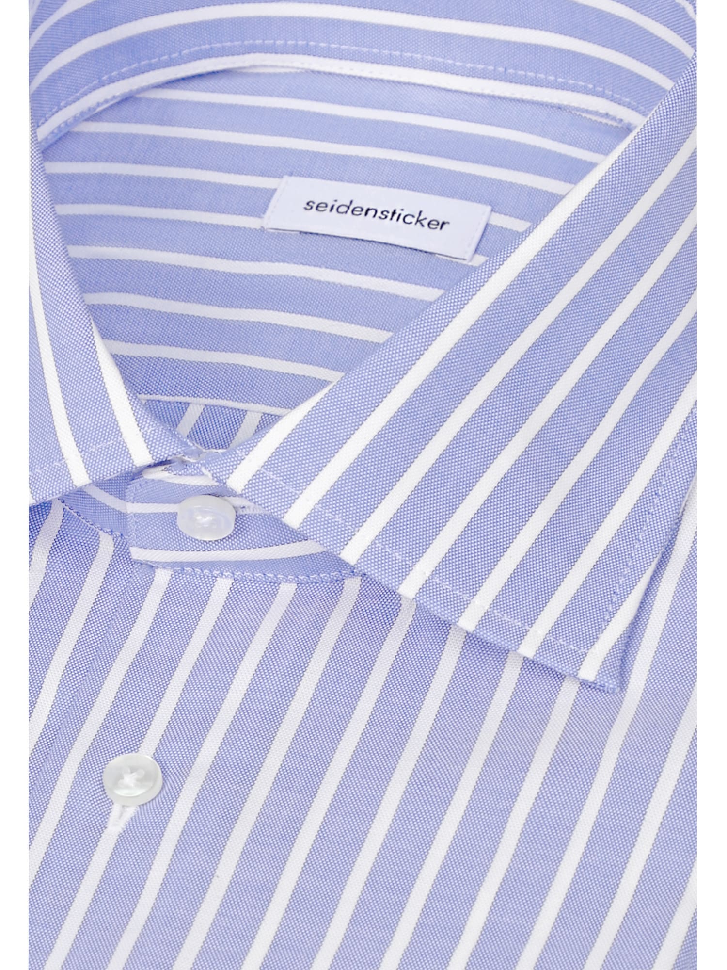 seidensticker Businesshemd »Schwarze Rose« Regular 1/1 Kentkragen Gestreift