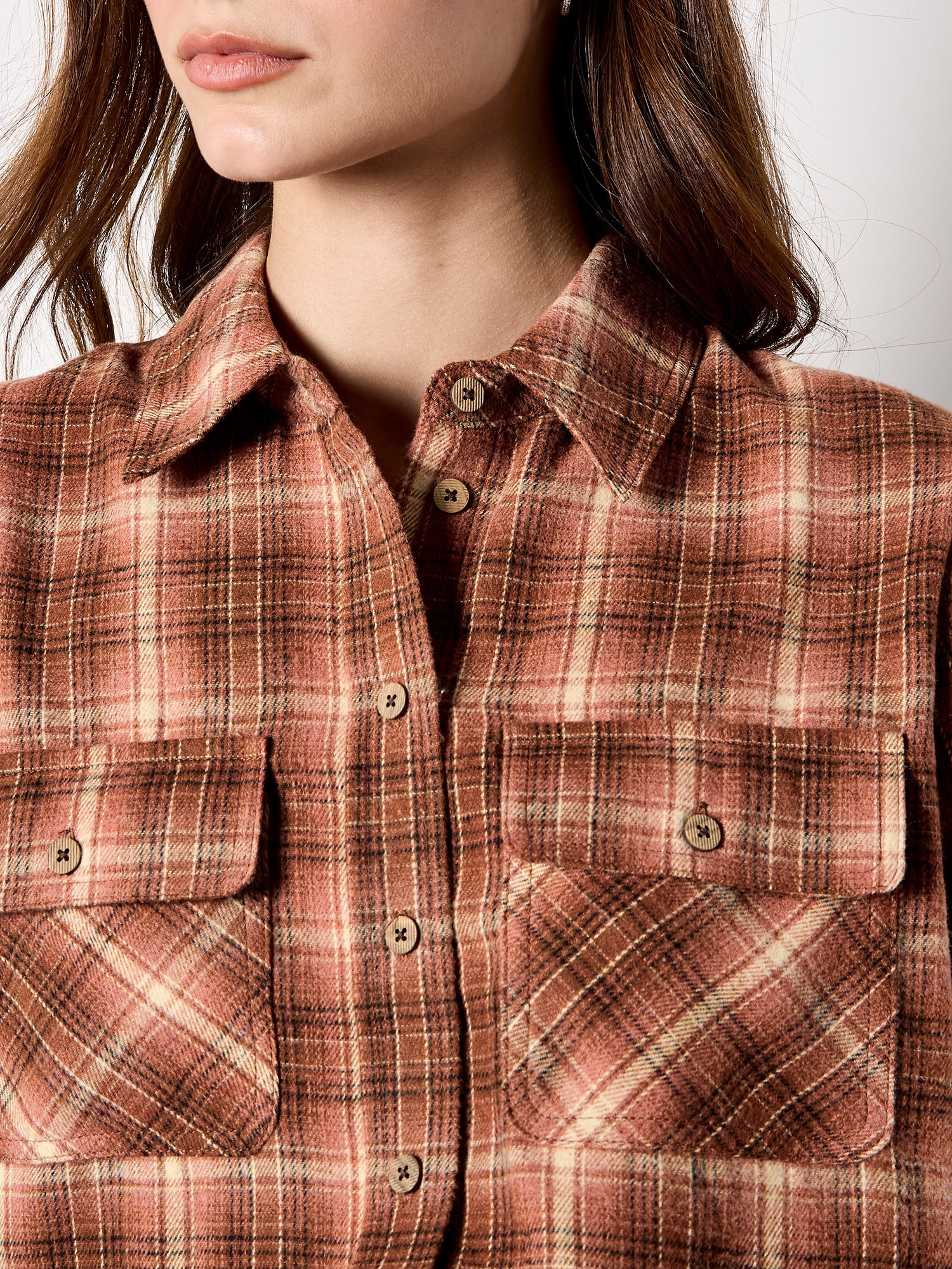 Apricot Klassische Bluse »Bluse« mit Karomuster