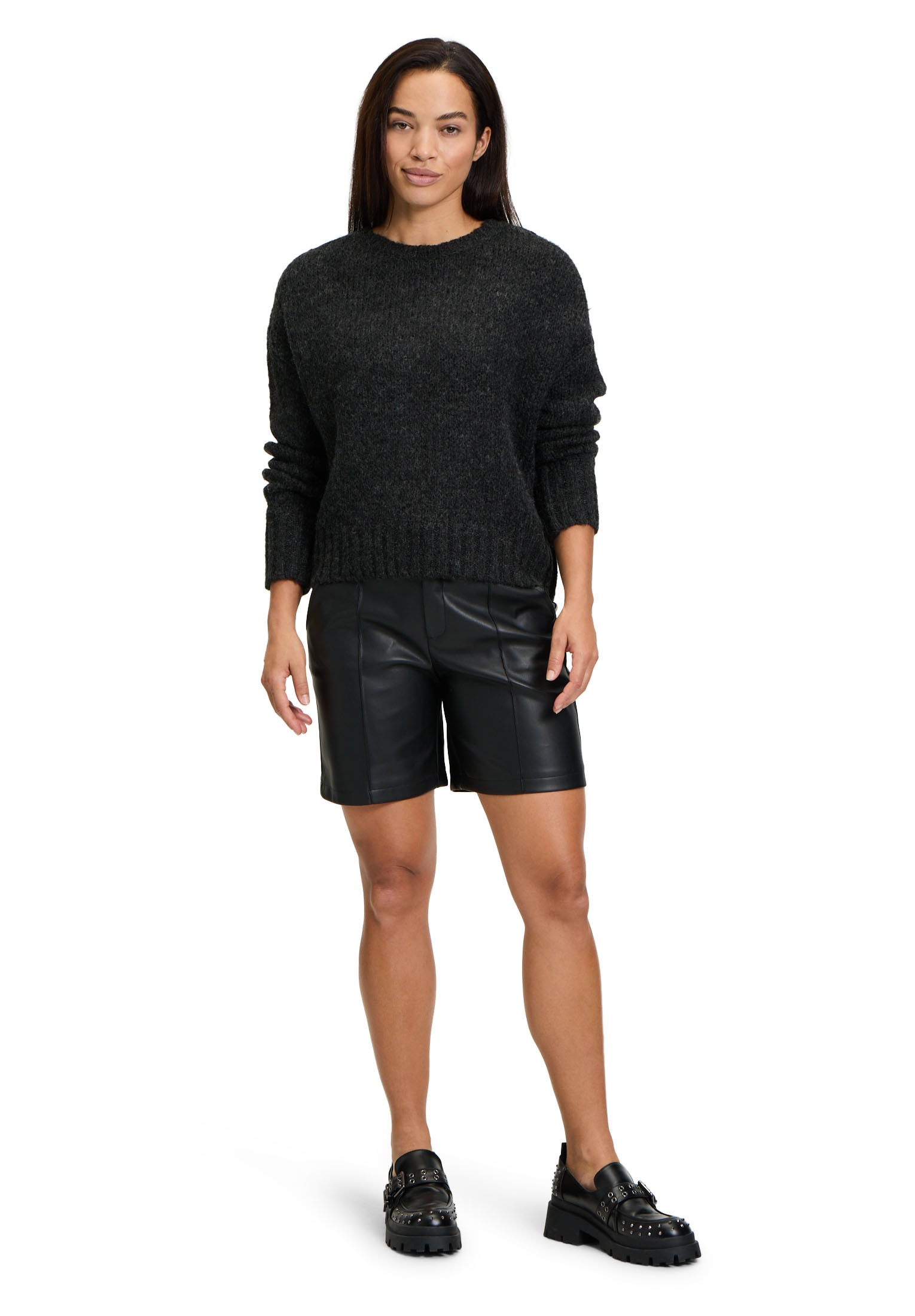 Cartoon Rundhalspullover »Basic-Pullover mit Rundhalsausschnitt«