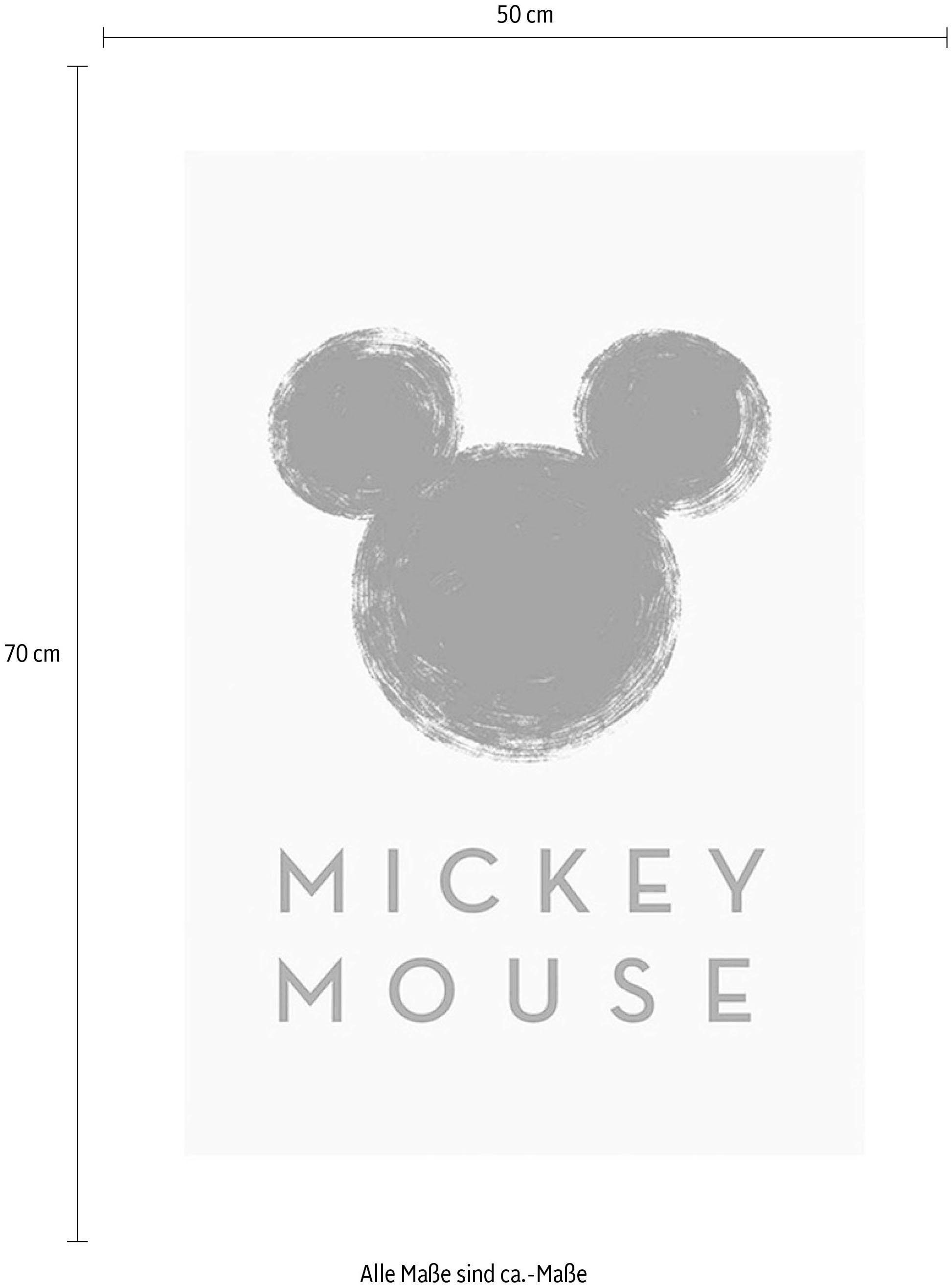 Komar Poster »Mickey Silhouette«, Wohnzimmer 3 mit Disney, (1 St.), Mouse XXL | kaufen Schlafzimmer, Kinderzimmer, Jahren Garantie online