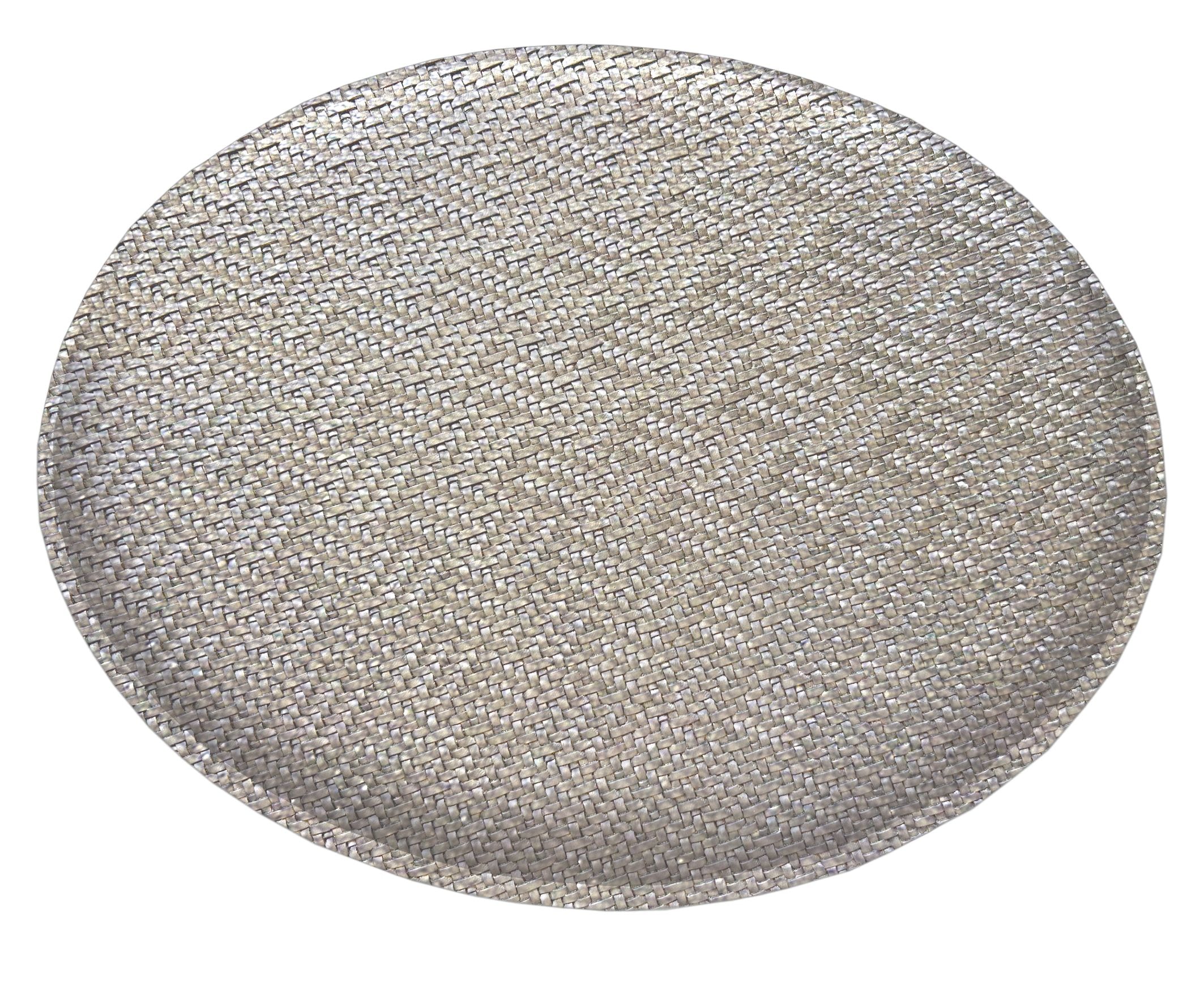 APELT, Stuhlkissen »Metallico« Schaumstoffplatte, taupe/glänzend, Kunstleder, B/L: 34 cm x 34 cm - 1 Stk.
