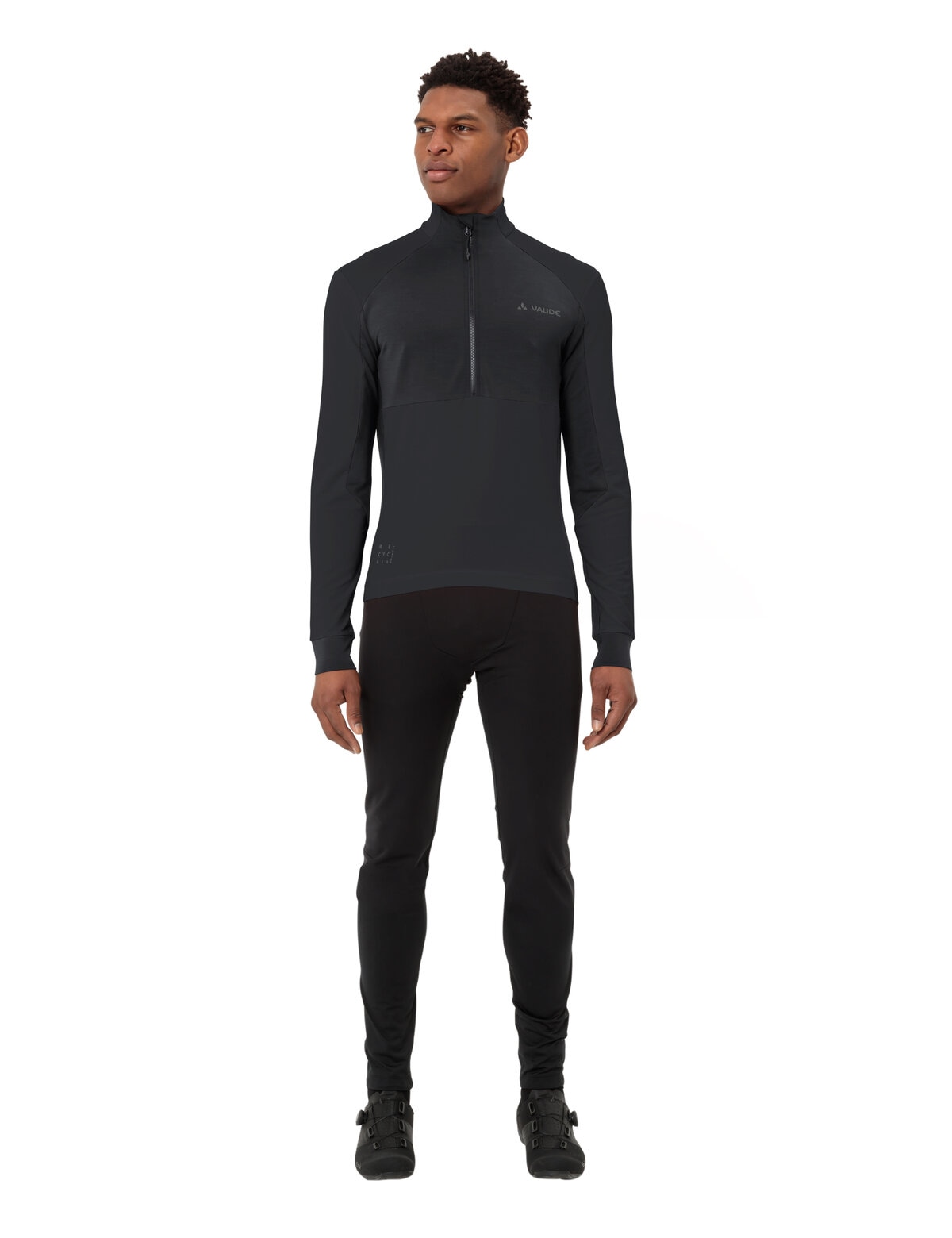 VAUDE Funktionsshirt »Men's Kuro Halfzip LS Tricot«, Fahrradshirt
