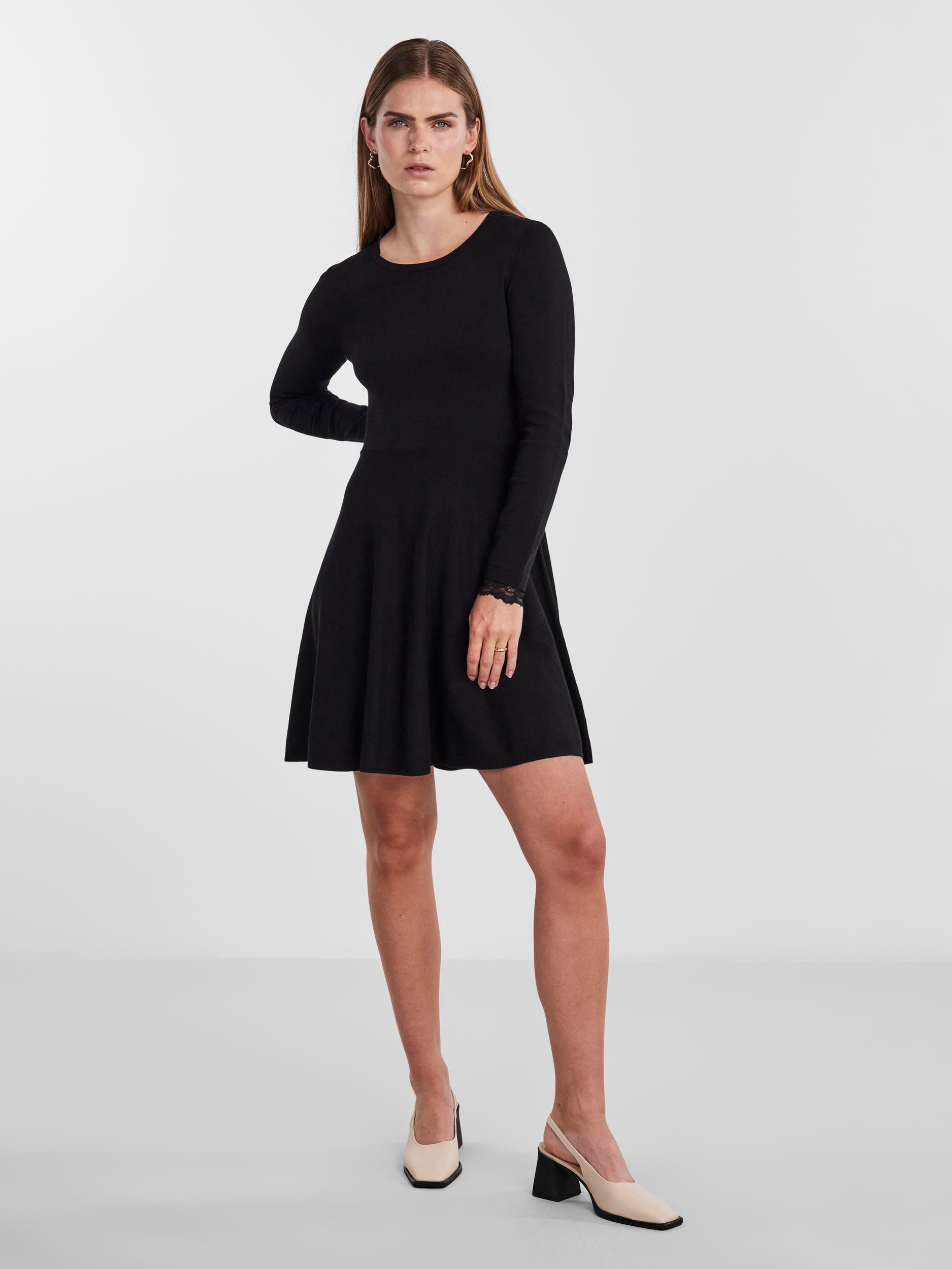 Y.A.S Minikleid »YASBECCO LS KNIT DRESS S. NOOS«