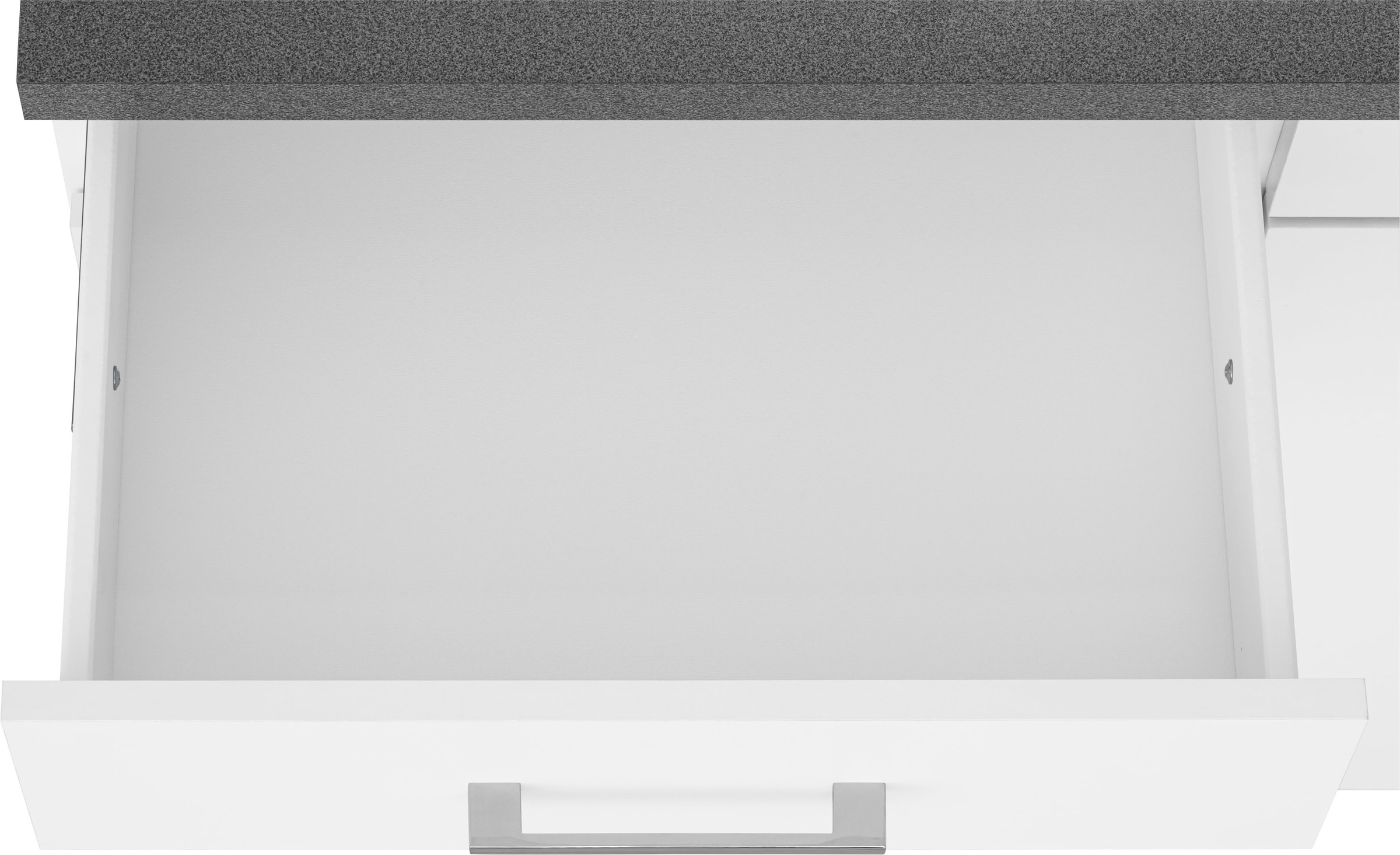 KOCHSTATION Küchenzeile »KS-Paris – Küchen mit einzigartigen Fotomotiven auf den Fronten« Breite 290 cm, wahlweise mit E-Geräten und Induktion