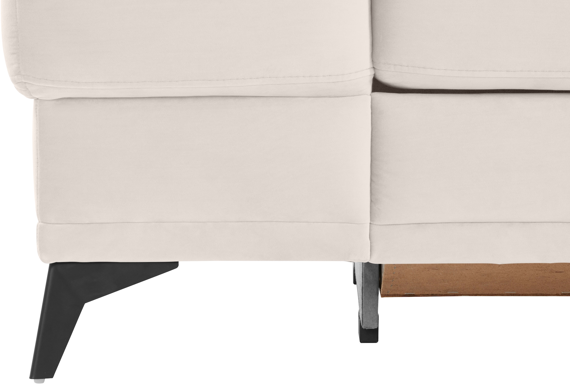 INOSIGN Ecksofa »Cardiz L-Form«, inkl.Kopfteilverstellung und Federkern wahlweise mit Bettfunktion